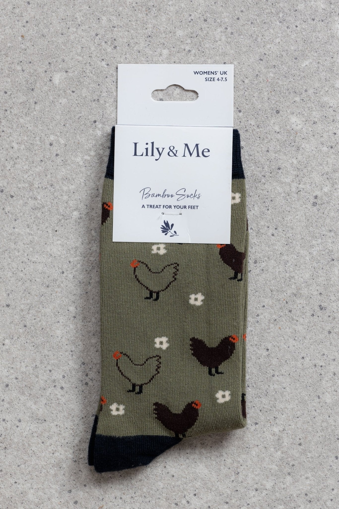 Lily & MeLily And Me Hens SockAccessoriesMoss - Blue Water Clothing