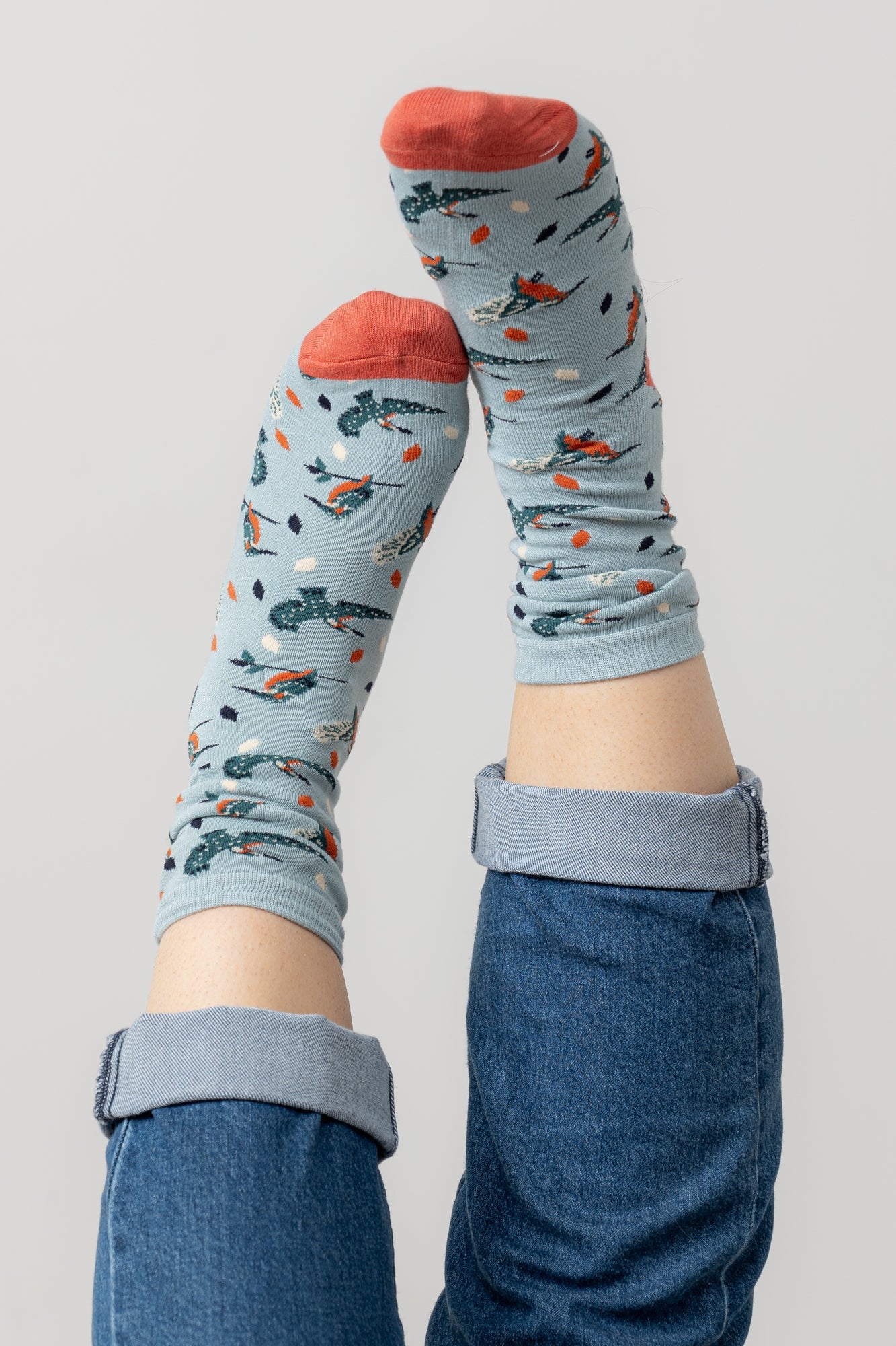 Lily & MeLily And Me King Fisher SockAccessoriesIce Blue - Blue Water Clothing