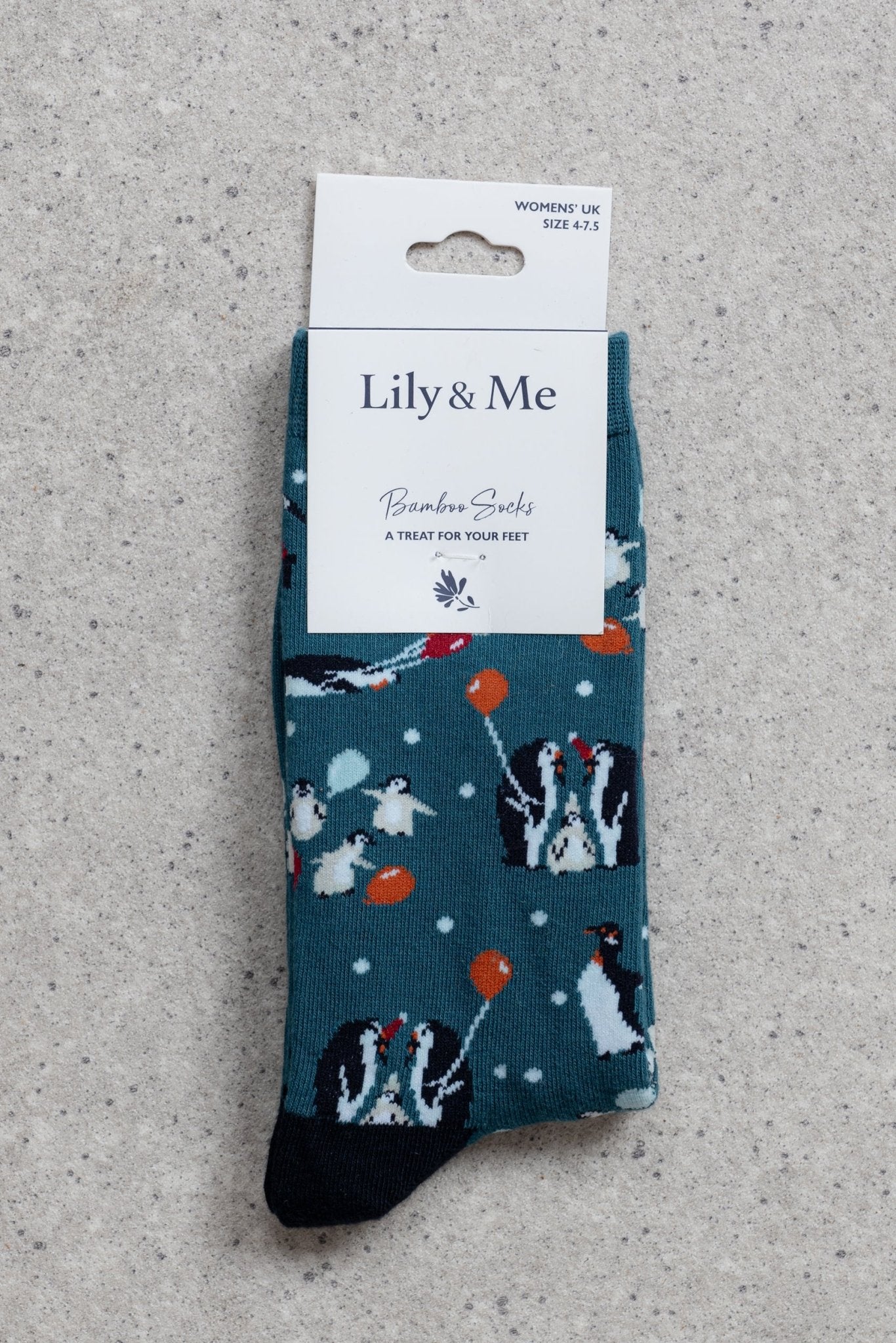 Lily & MeLily And Me Penguin Pals Socks Gift BoxAccessoriesAssorted - Blue Water Clothing