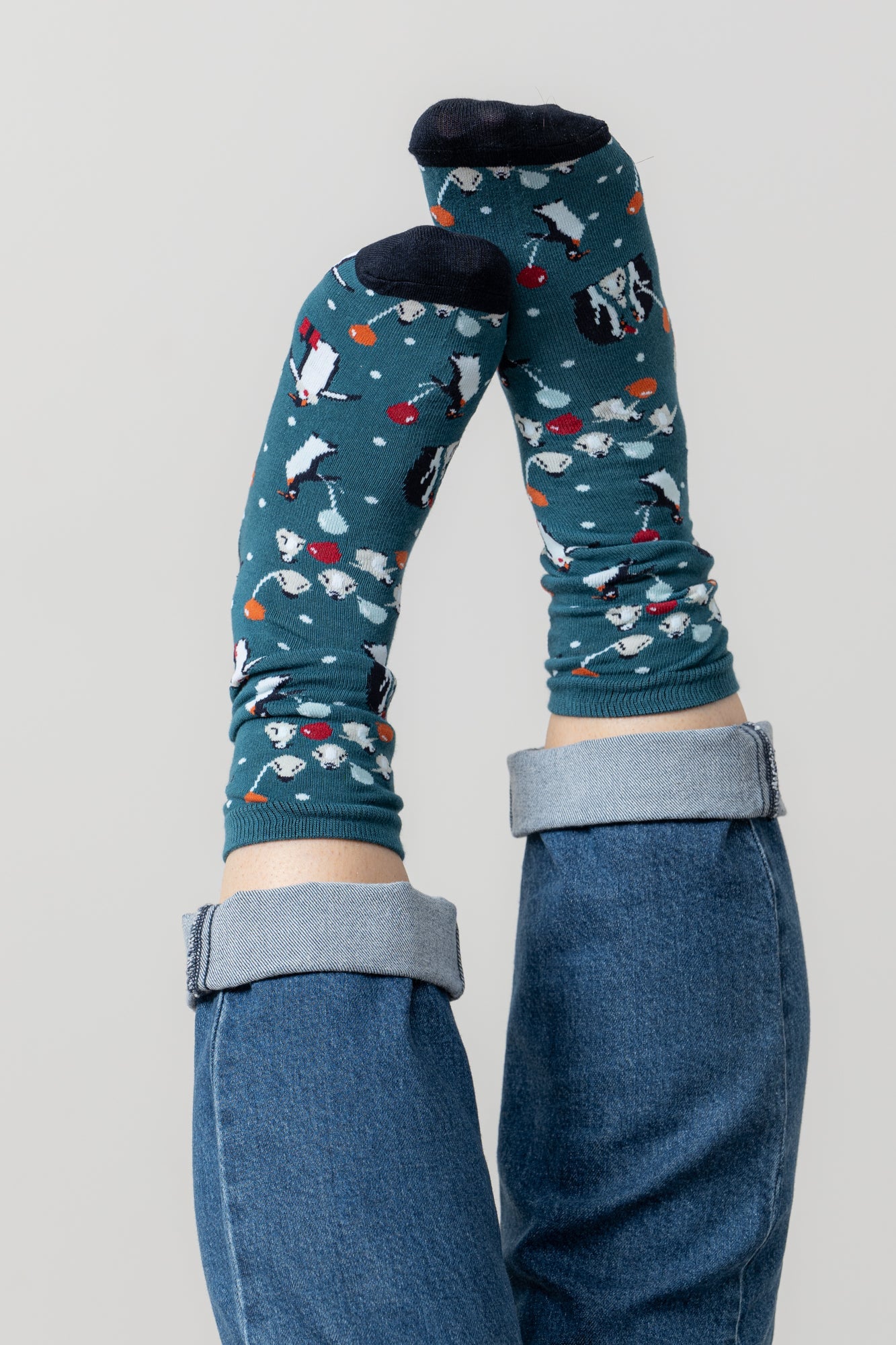 Lily & MeLily And Me Penguin Pals Socks Gift BoxAccessoriesAssorted - Blue Water Clothing