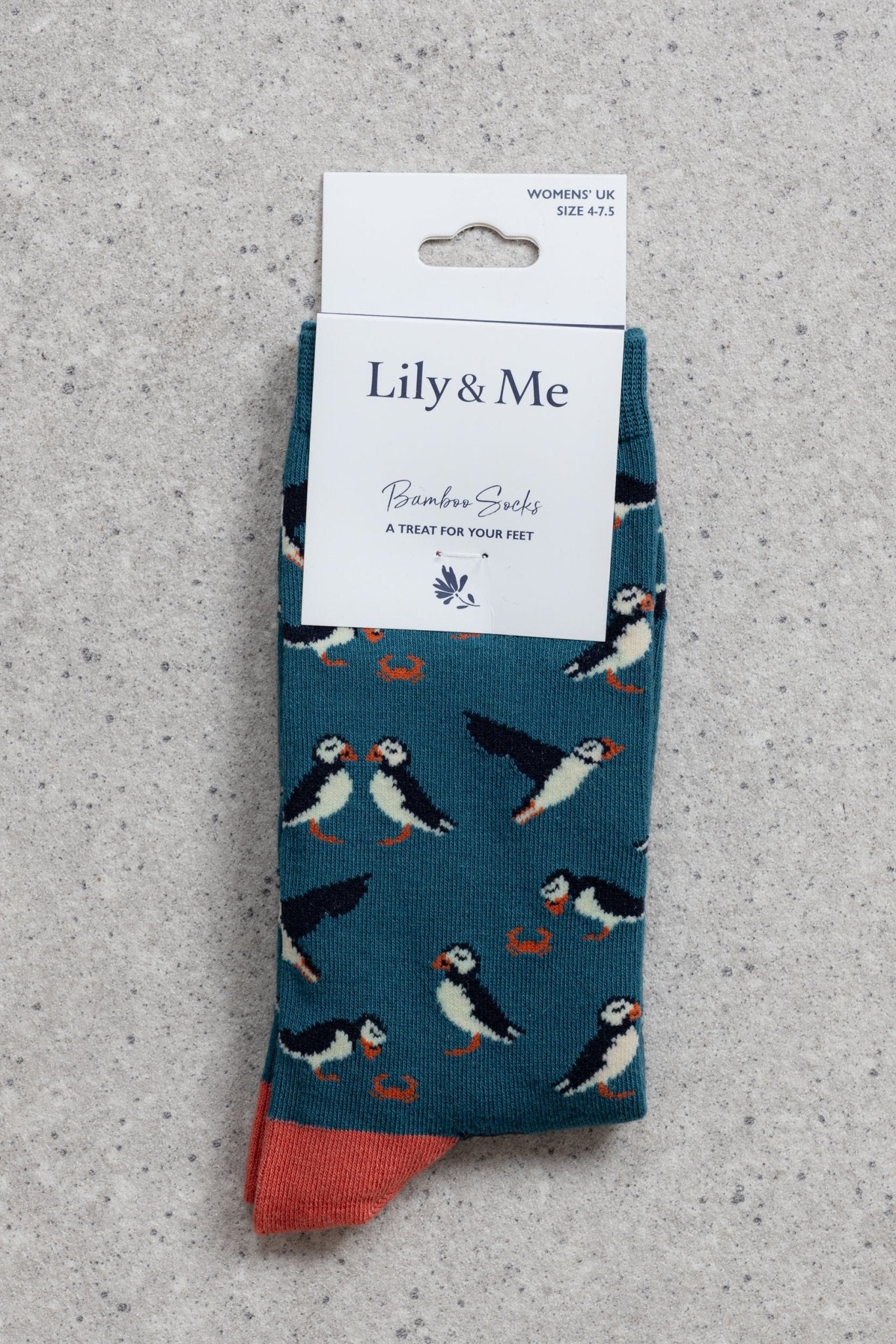 Lily & MeLily And Me Puffin Socks Gift BoxAccessoriesAssorted - Blue Water Clothing