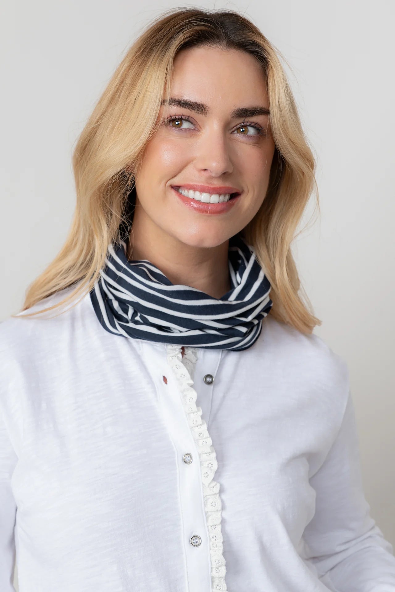 Lily & MeLily And Me Stripe Multiband - Blue Water Clothing