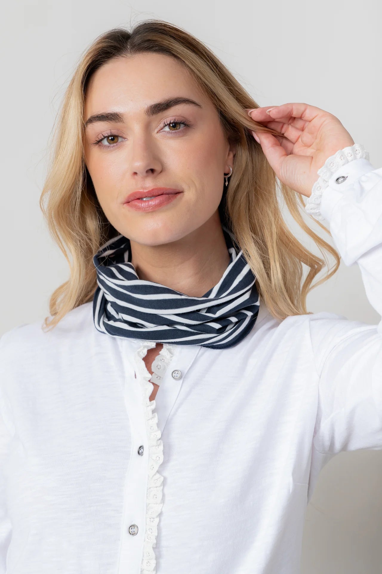 Lily & MeLily And Me Stripe Multiband - Blue Water Clothing