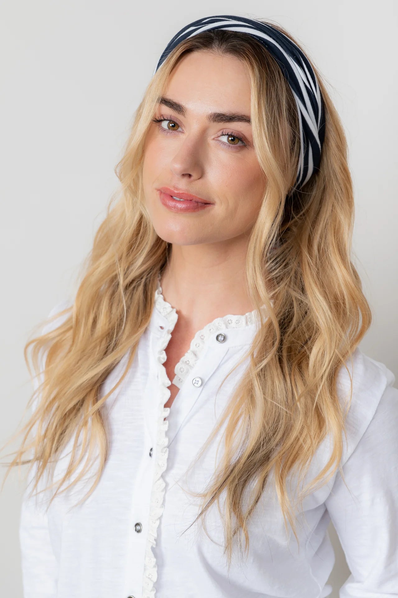 Lily & MeLily And Me Stripe Multiband - Blue Water Clothing