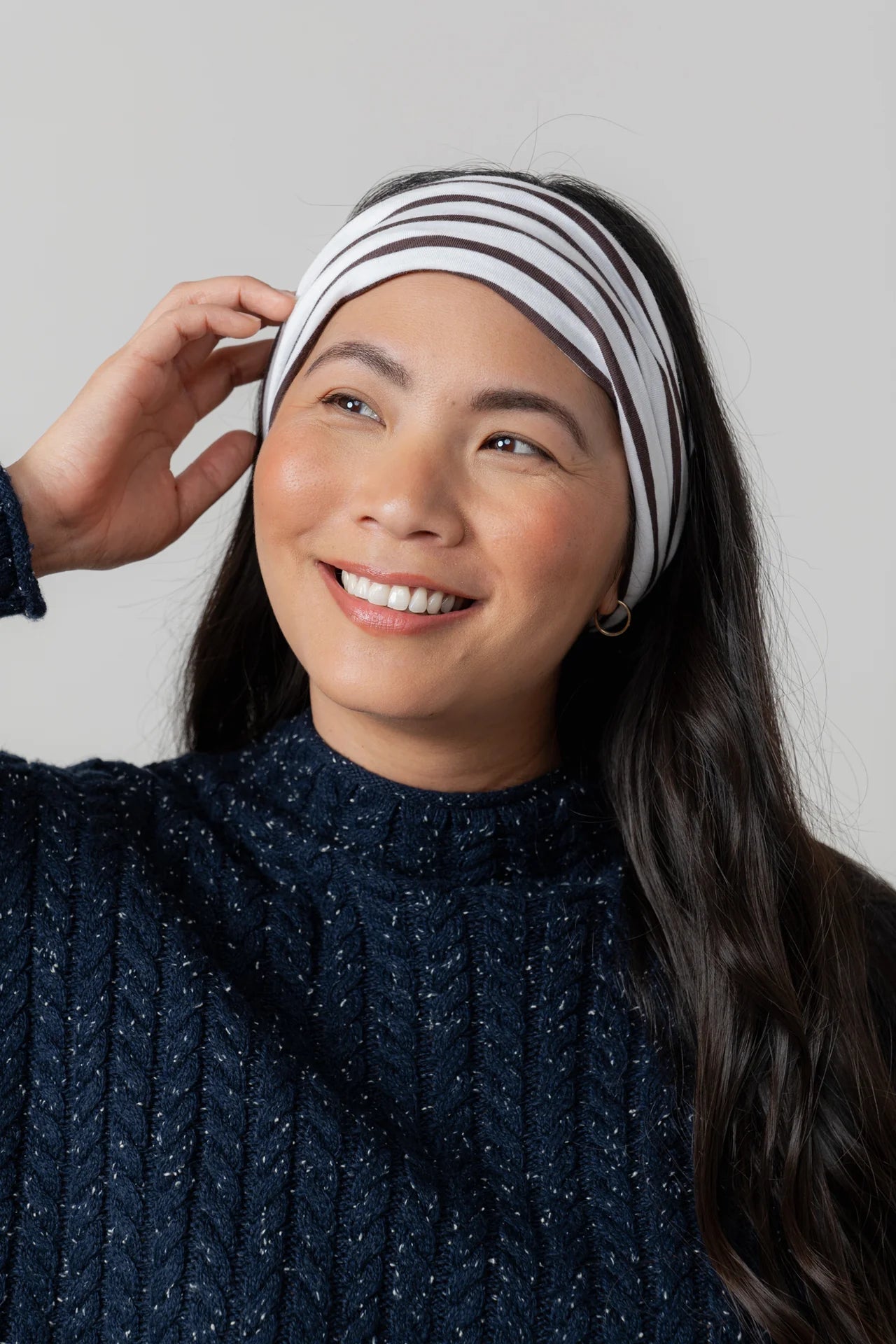 Lily & MeLily And Me Stripe Multiband - Blue Water Clothing