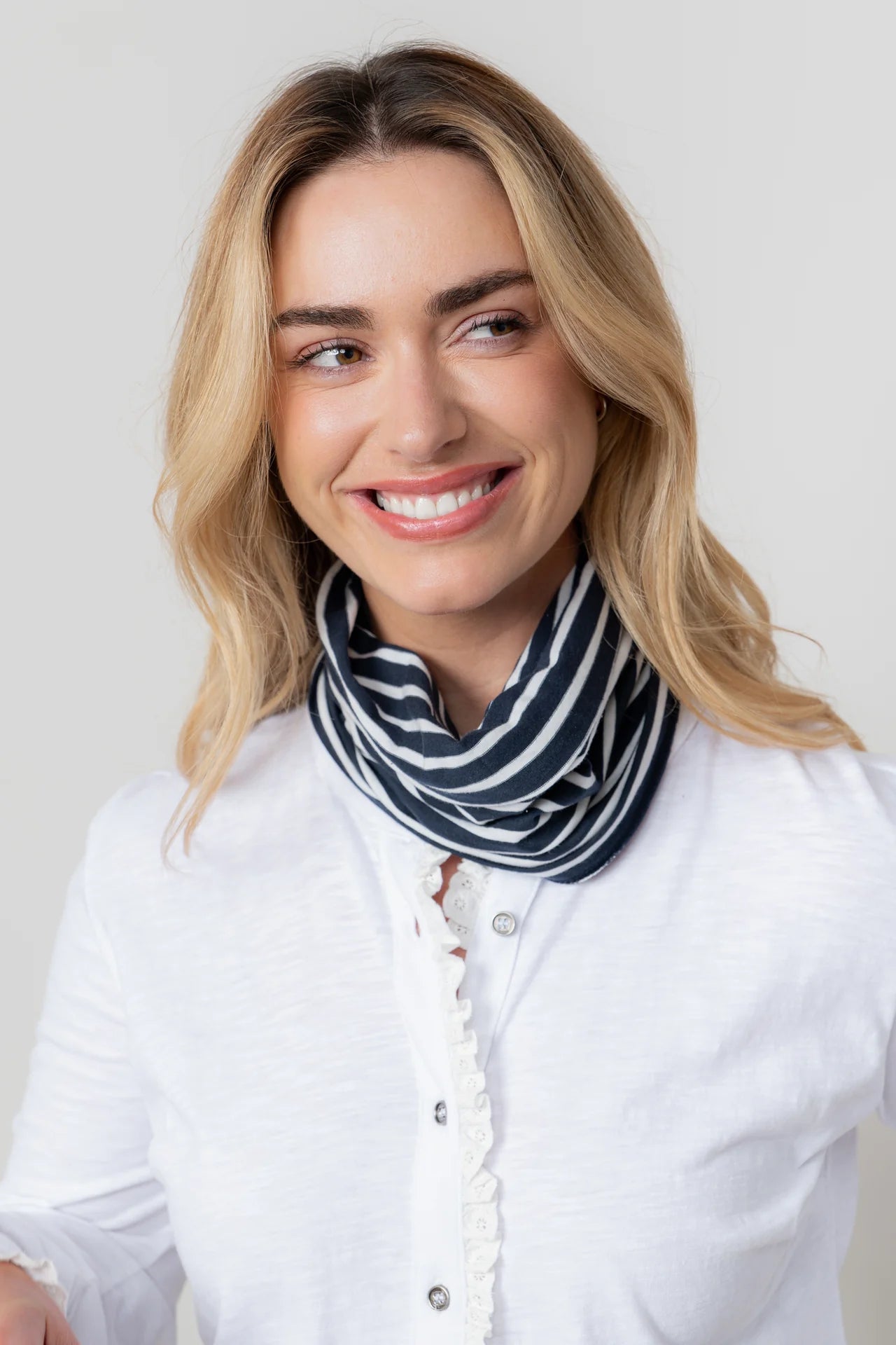 Lily & MeLily And Me Stripe Multiband - Blue Water Clothing