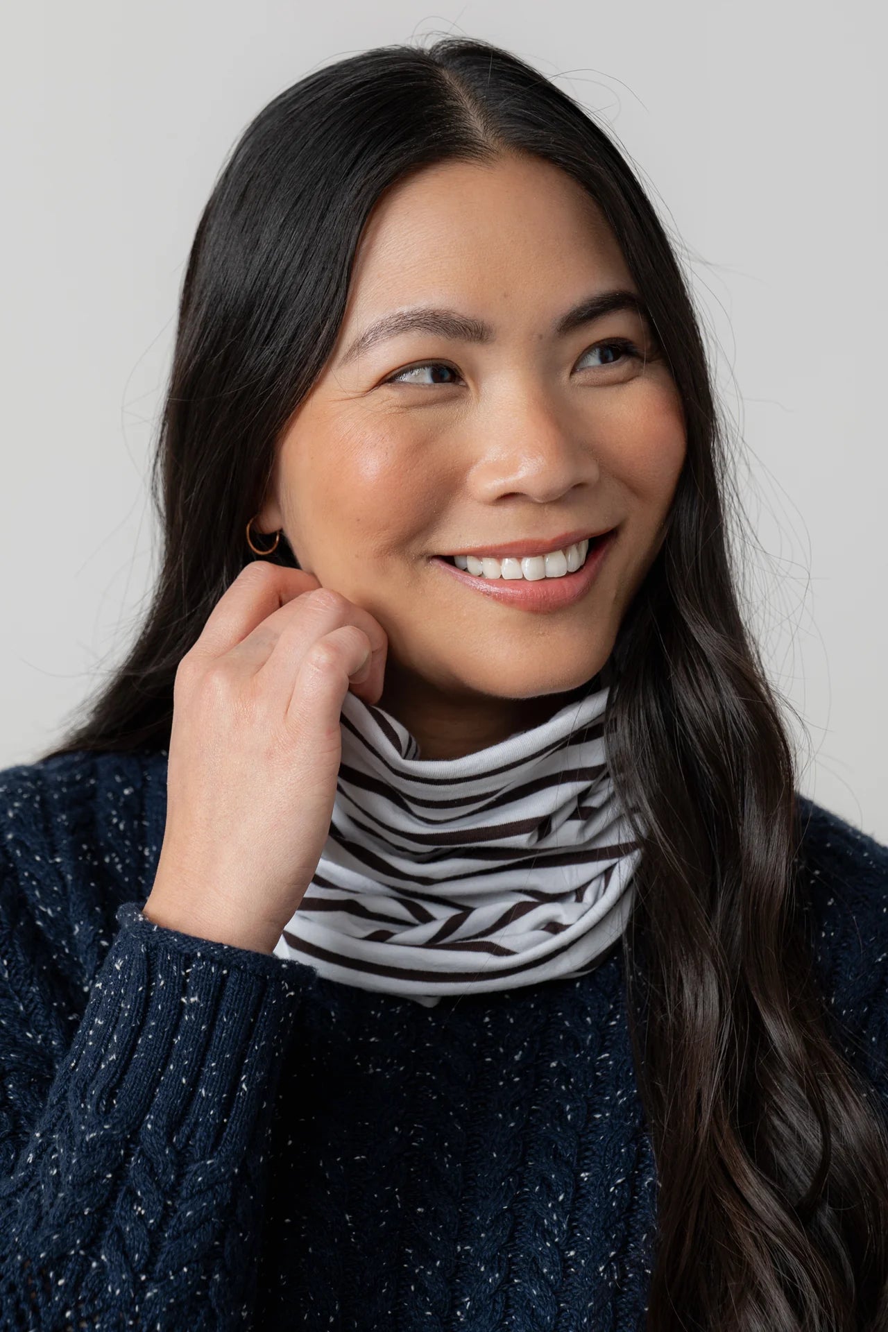 Lily & MeLily And Me Stripe Multiband - Blue Water Clothing