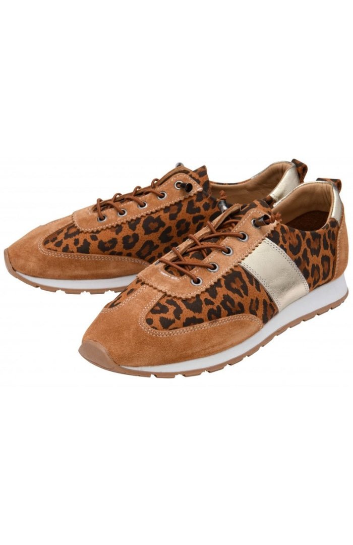 Lotus ShoesLotus Shoes Lola Leopard Print TrianersFootwearLeopard - Blue Water Clothing