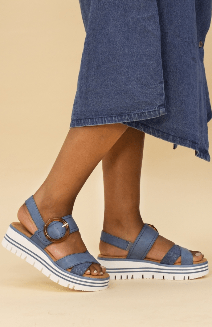 Lunar Shoes Elise Sandal - Blue Water Clothing
