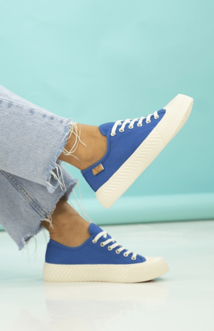 Lunar FootwearLunar Shoes Jayne TrainerTrainersKhaki - Blue Water Clothing