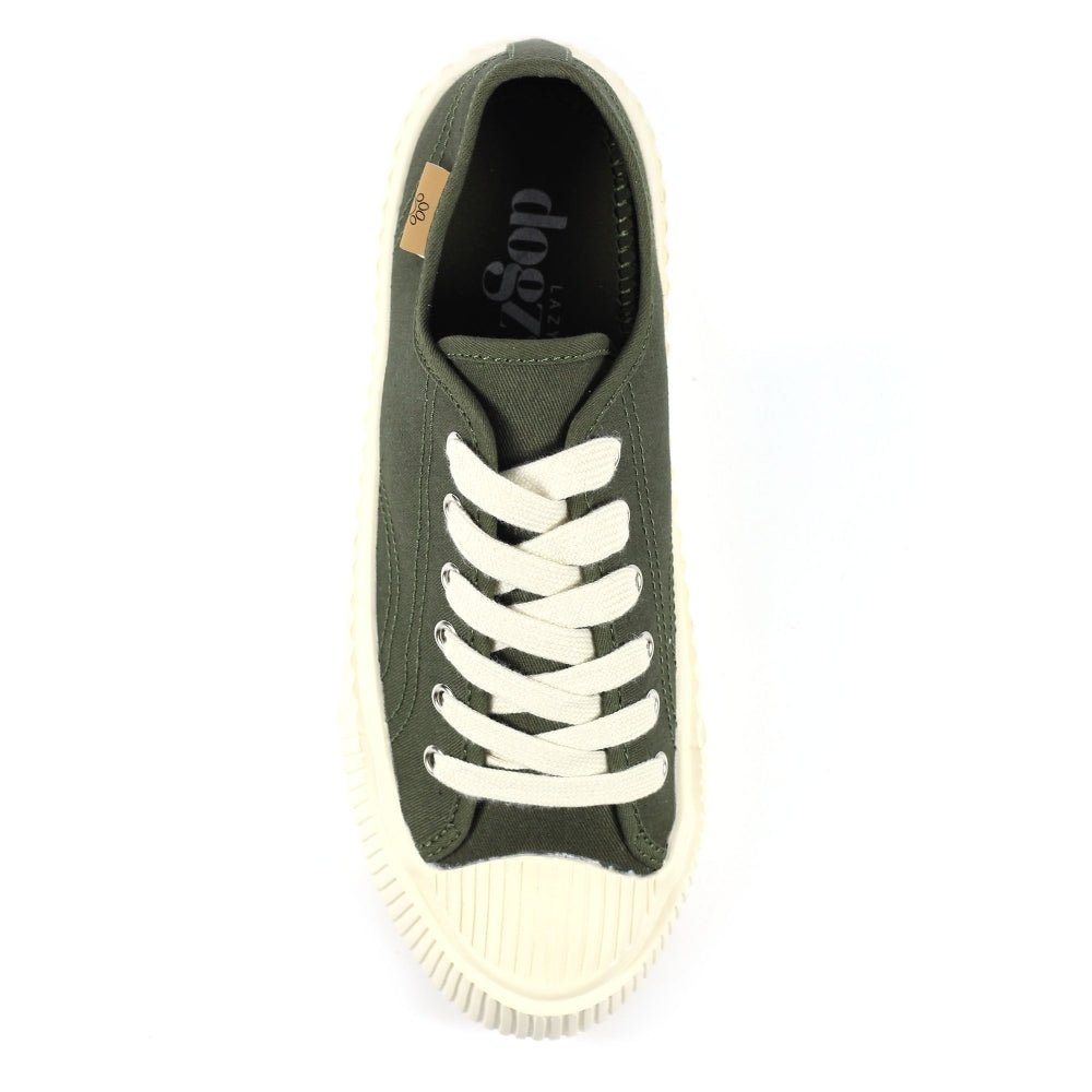 Lunar FootwearLunar Shoes Jayne TrainerTrainersKhaki - Blue Water Clothing