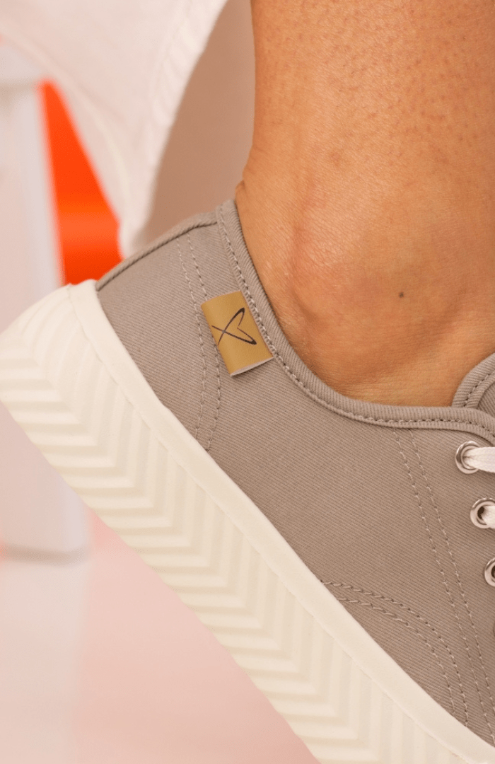 Lunar FootwearLunar Shoes Jayne TrainerTrainersKhaki - Blue Water Clothing