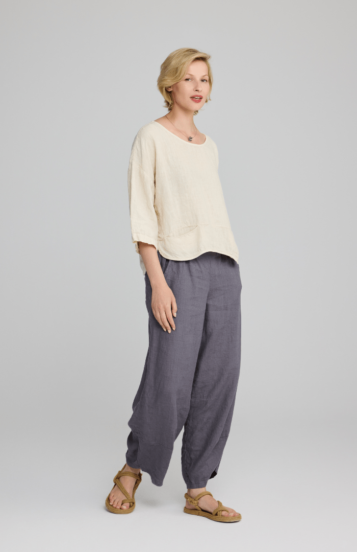 Luukaa Woven Trousers 25222 - Blue Water Clothing