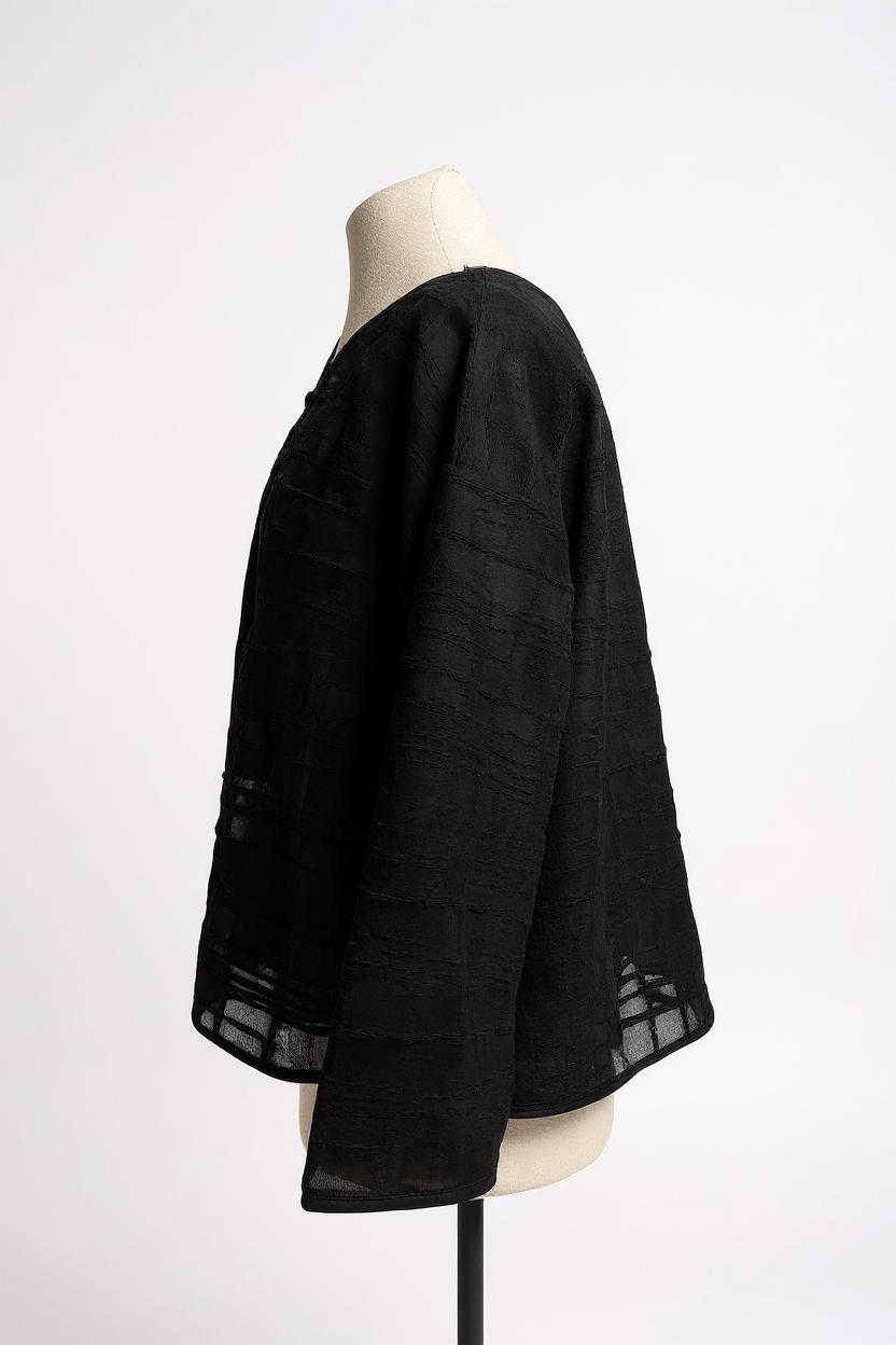 LuukaaLuukaa Aelara Knitted Blouse BlackTopsBlack - Blue Water Clothing
