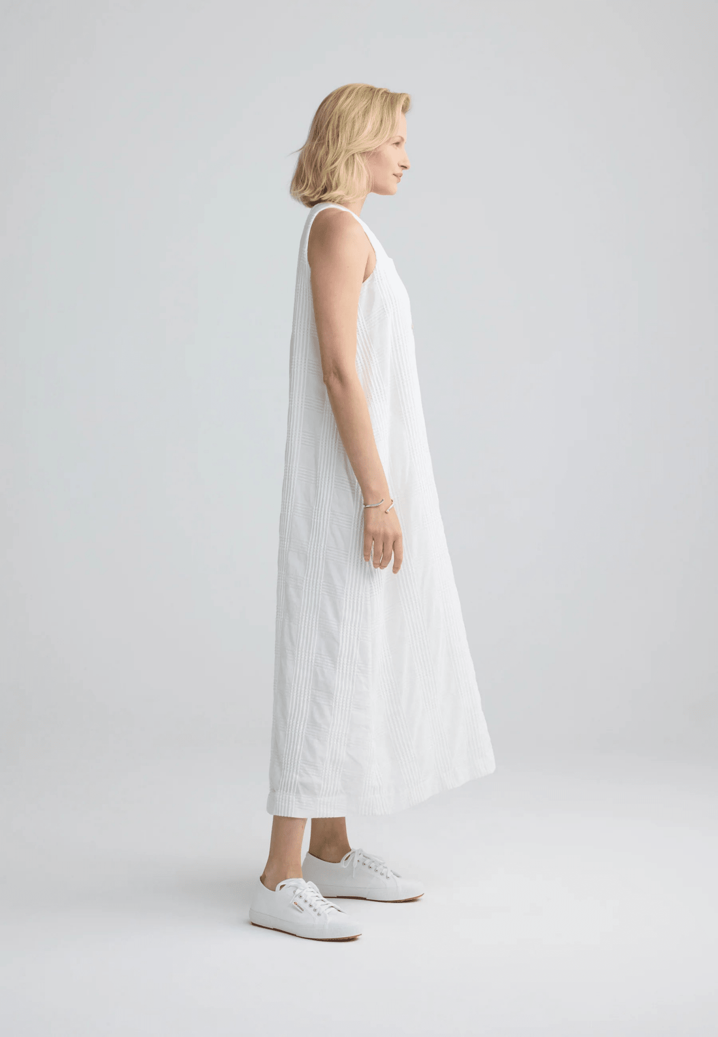 LuukaaLuukaa Isola Woven dressDressesEcru - Blue Water Clothing