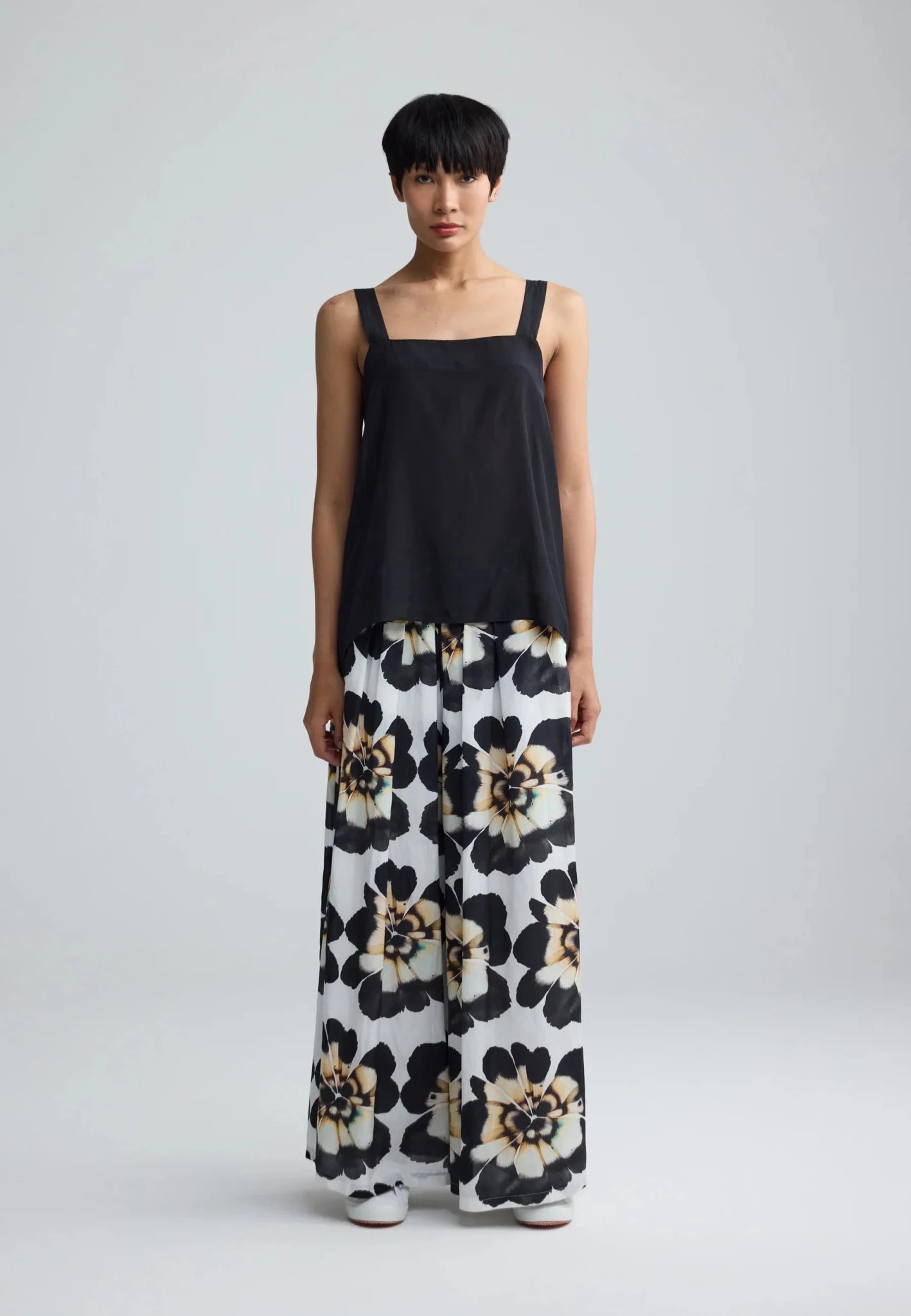LuukaaLuukaa Lorena Woven TopTopsBlack - Blue Water Clothing