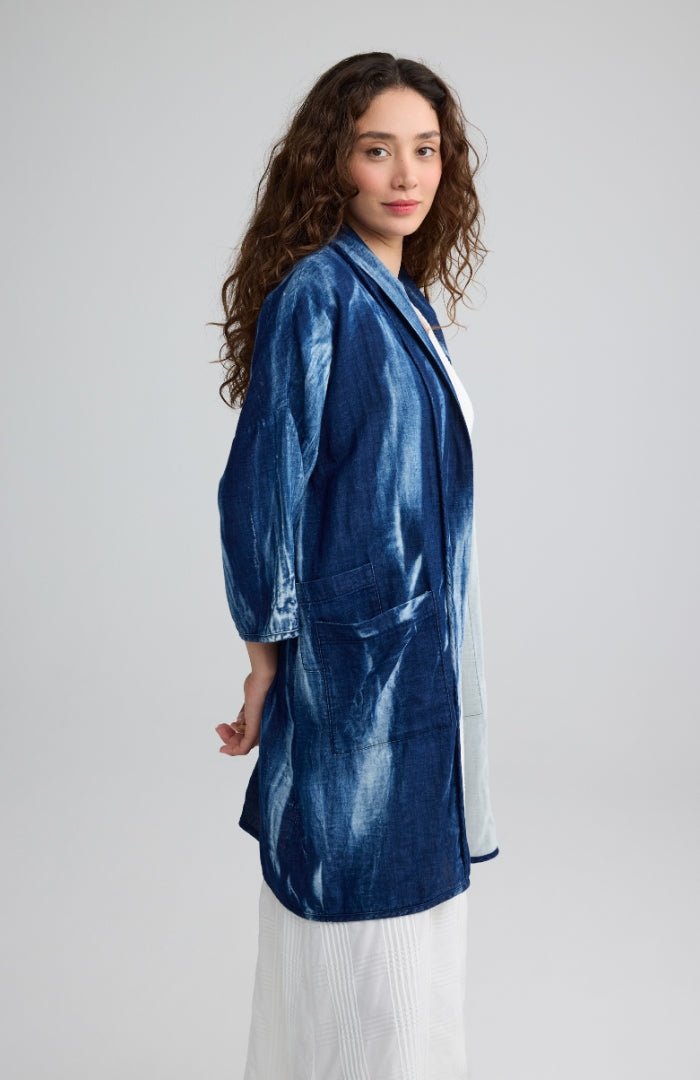 LuukaaLuukaa Monroe Woven JacketCoats & JacketsCandy Sky - Blue Water Clothing