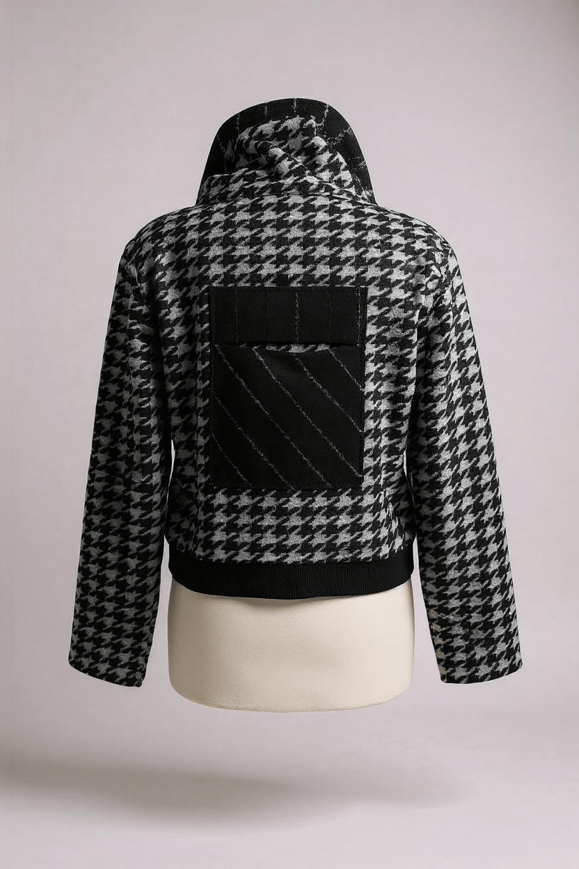 LuukaaLuukaa Novaea Knitted Jacket Monochrome BlackCoats & JacketsMonochrome Black - Blue Water Clothing