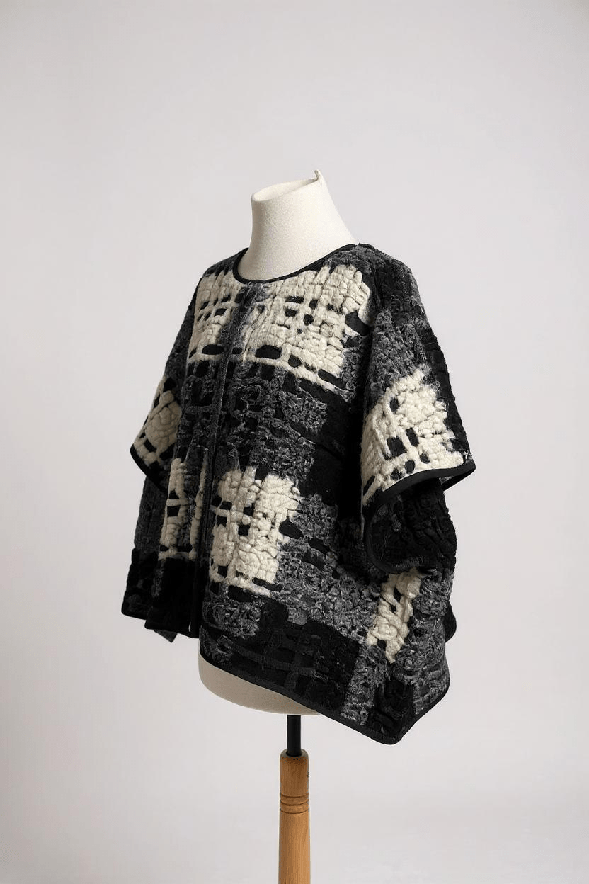 LuukaaLuukaa Seraphine Wool Woven BlouseTopsFoggy - Blue Water Clothing