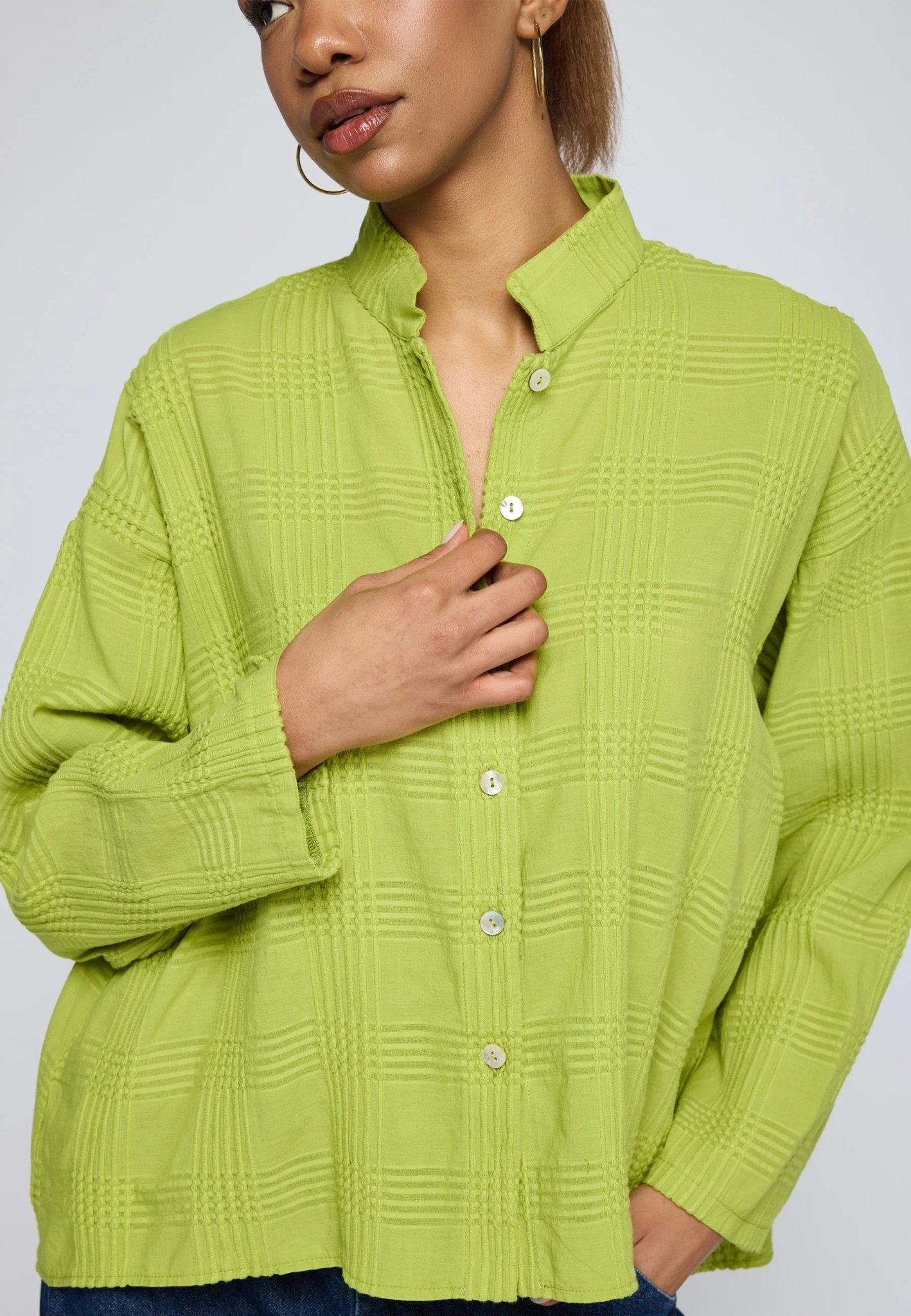 LuukaaLuukaa Serina Woven ShirtTopsLima - Blue Water Clothing