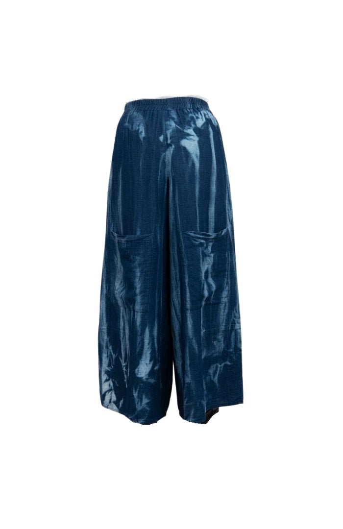 LuukaaLuukaa Skylar Woven TrousersBottomsCandy Sky - Blue Water Clothing