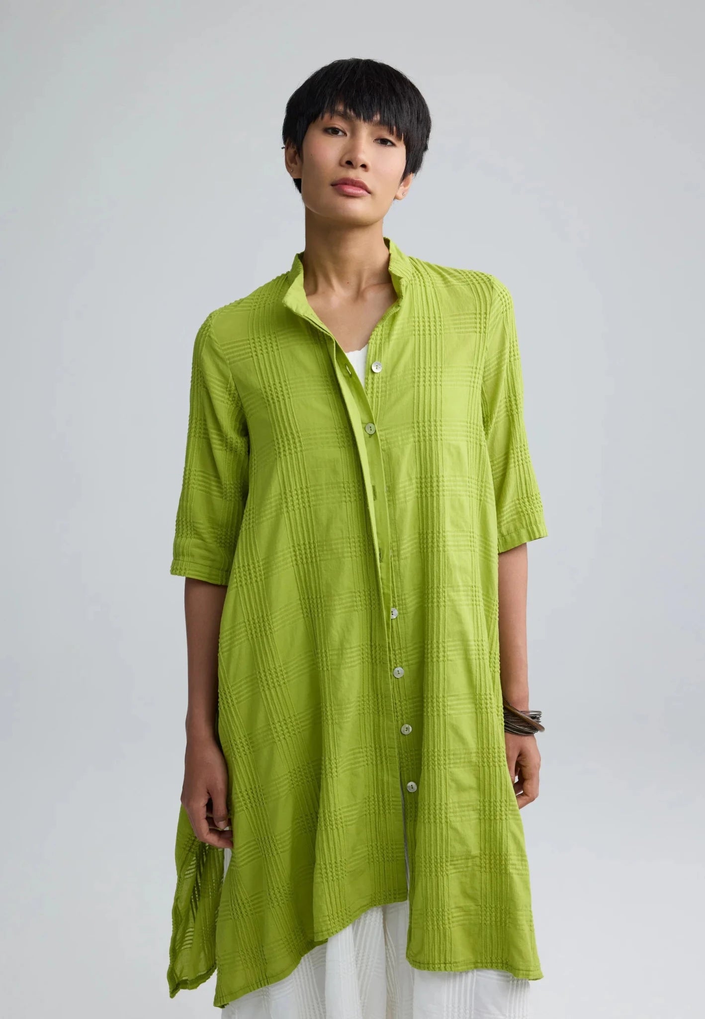 LuukaaLuukaa Vela Woven Shirt DressDressesLima - Blue Water Clothing