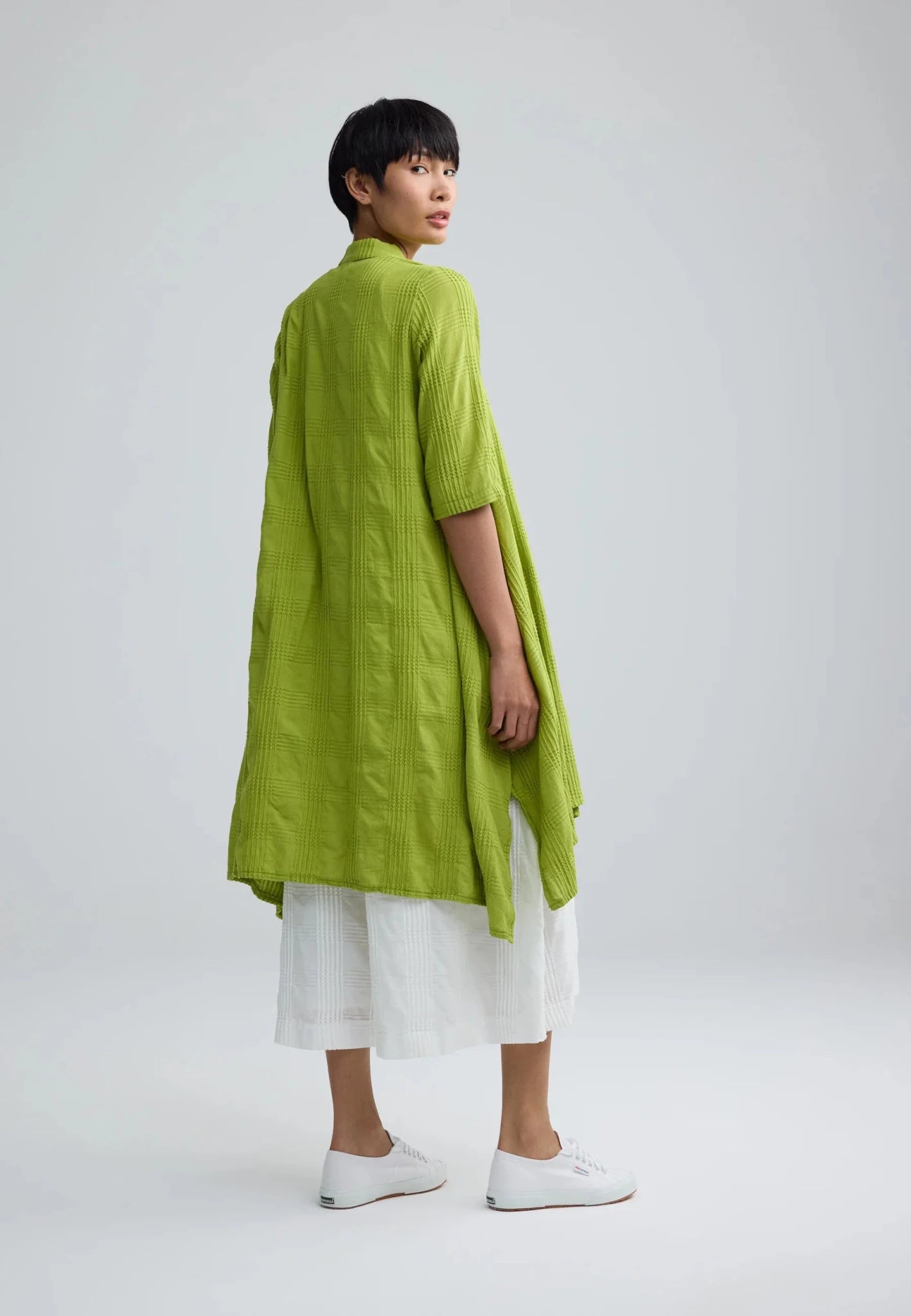 LuukaaLuukaa Vela Woven Shirt DressDressesLima - Blue Water Clothing