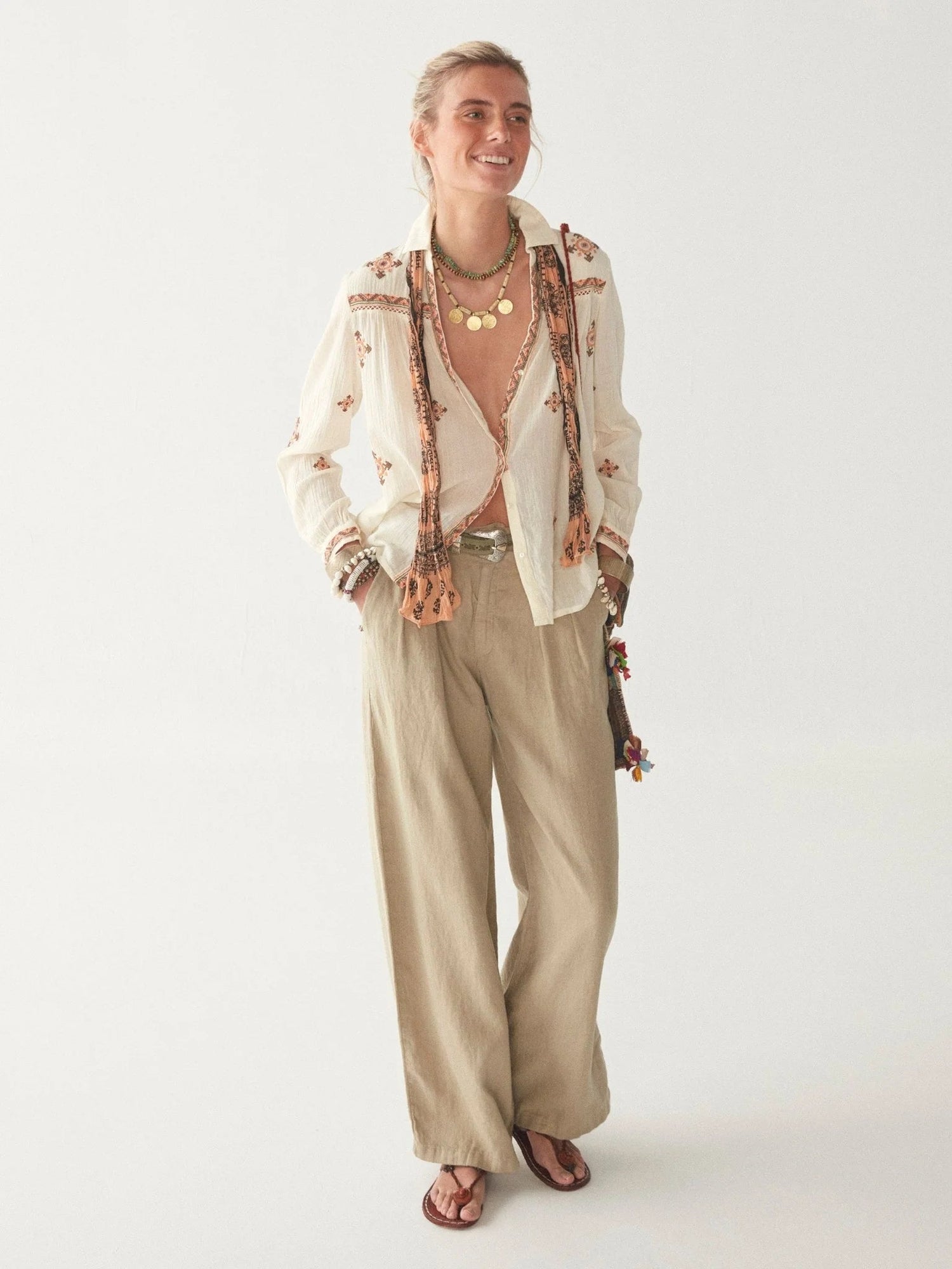 Maison HotelMaison Hotel Marisa PantClothingDessert - Blue Water Clothing
