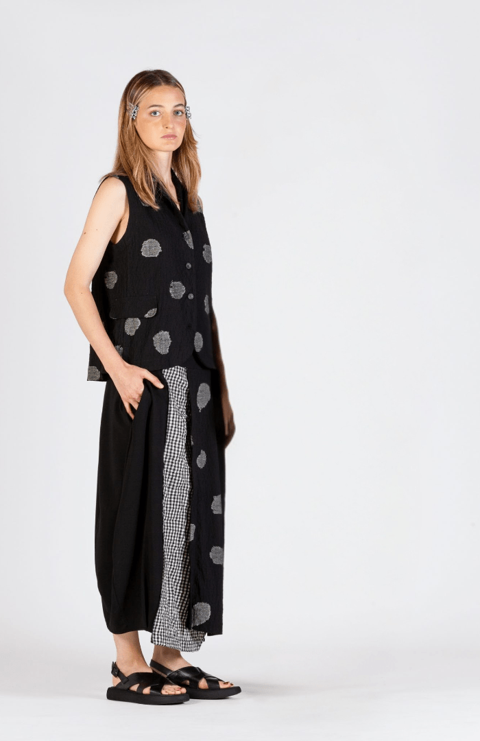 Mama b Kimchi S Gilet Nero - Blue Water Clothing