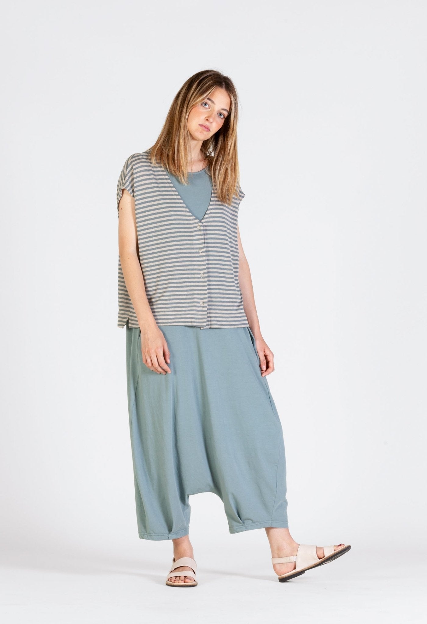 Mama b Lucente LR Cardigan - Blue Water Clothing