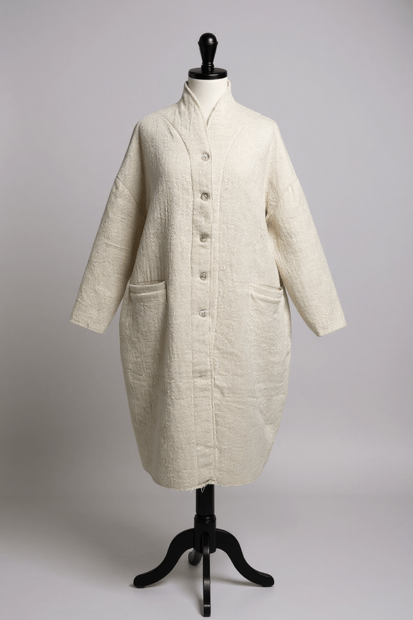 Mama bMama b Azimut Coat CreamCoats & JacketsNaturale - Blue Water Clothing