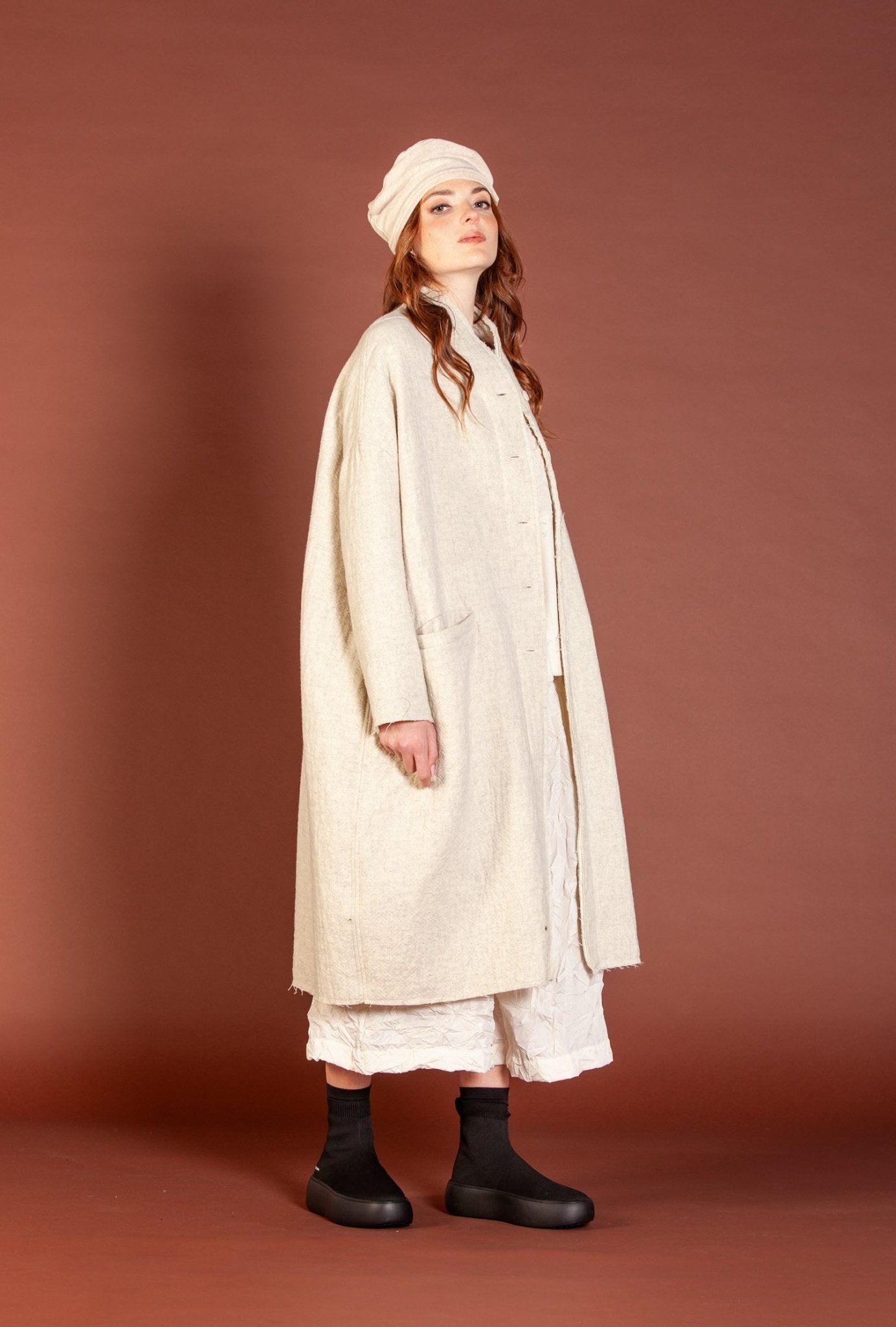 Mama bMama b Azimut Coat CreamCoats & JacketsNaturale - Blue Water Clothing