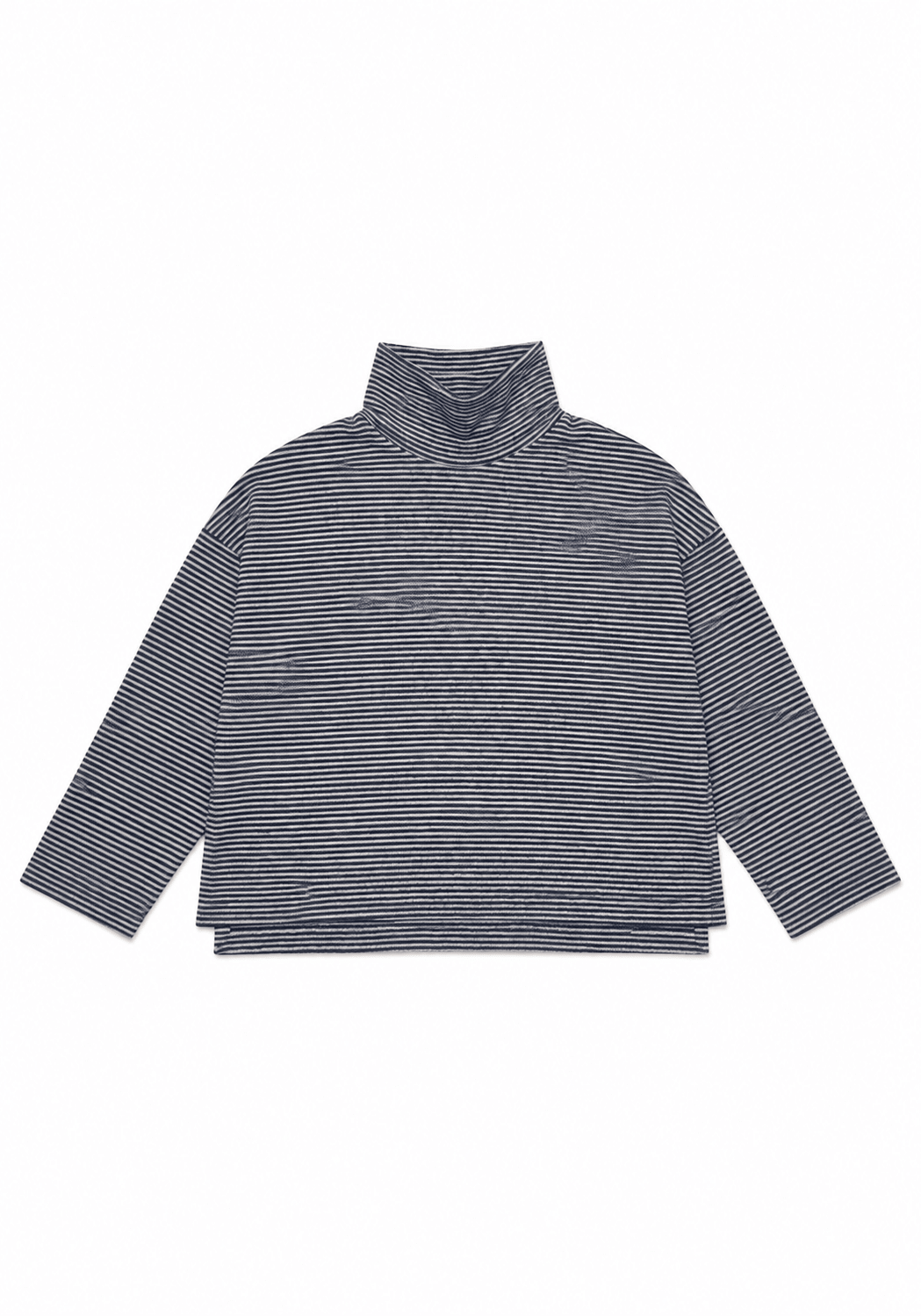 Mama bMama b Dina Riga Jumper Thin StripeSweaterAlpaca 17235 - Blue Water Clothing