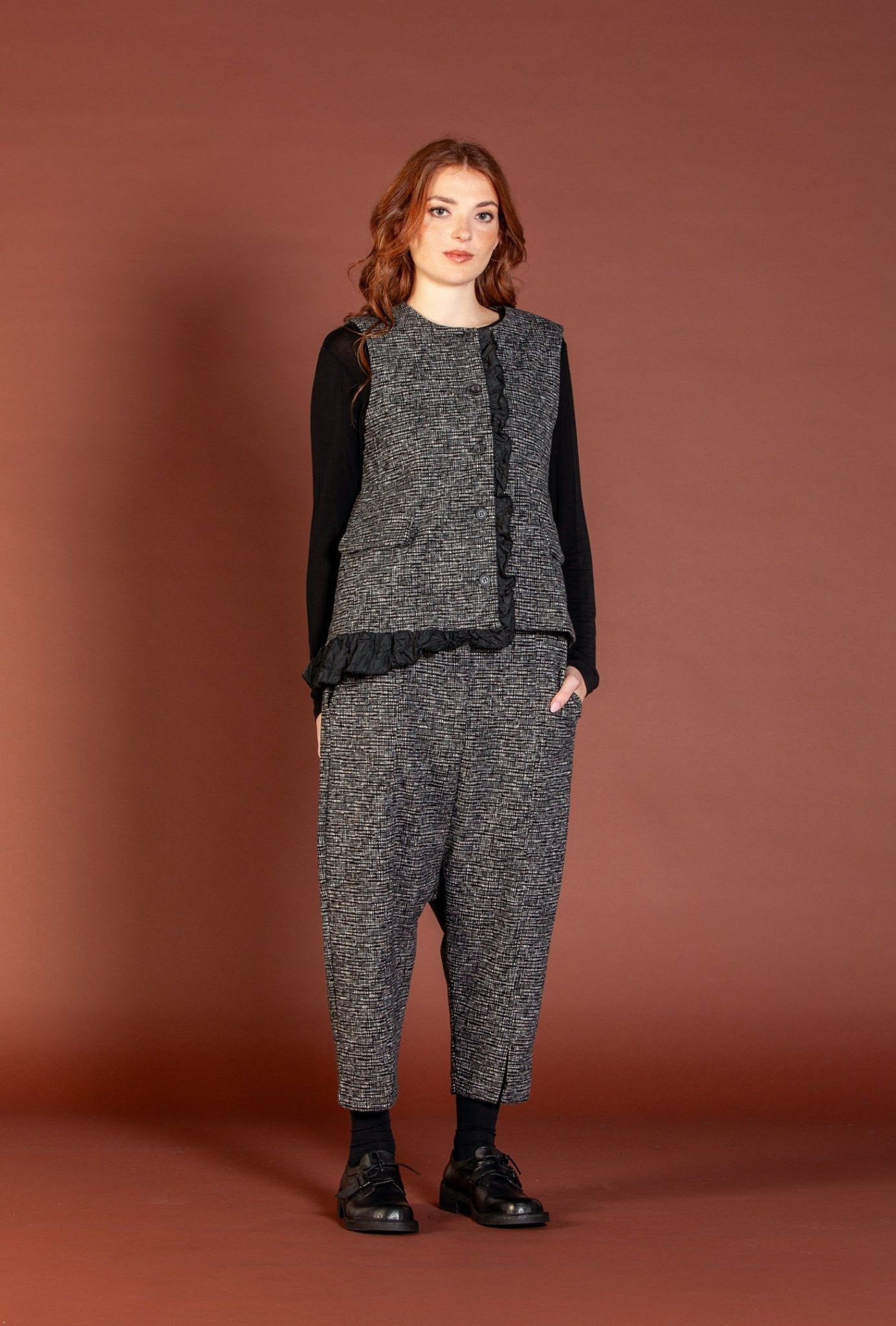 Mama bMama b Edda JF Gilet NeroClothing33850 Nero - Blue Water Clothing