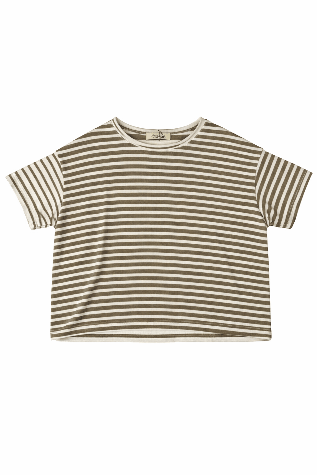 Mama bMama b Gio Linen Stripe T-ShirtTopsCumino - Blue Water Clothing
