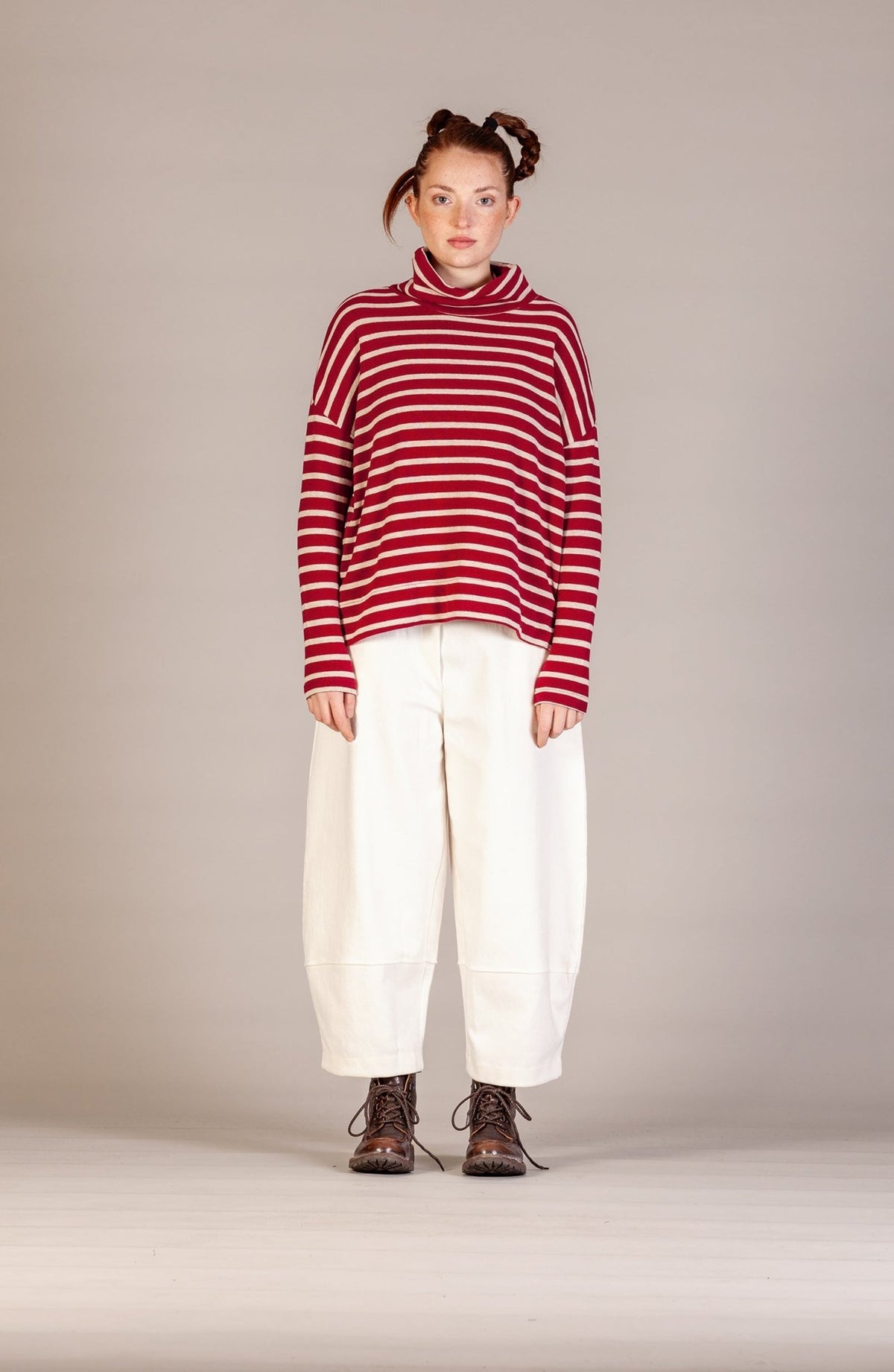 Mama b Jade Stripe JumperScurro - Blue Water Clothing