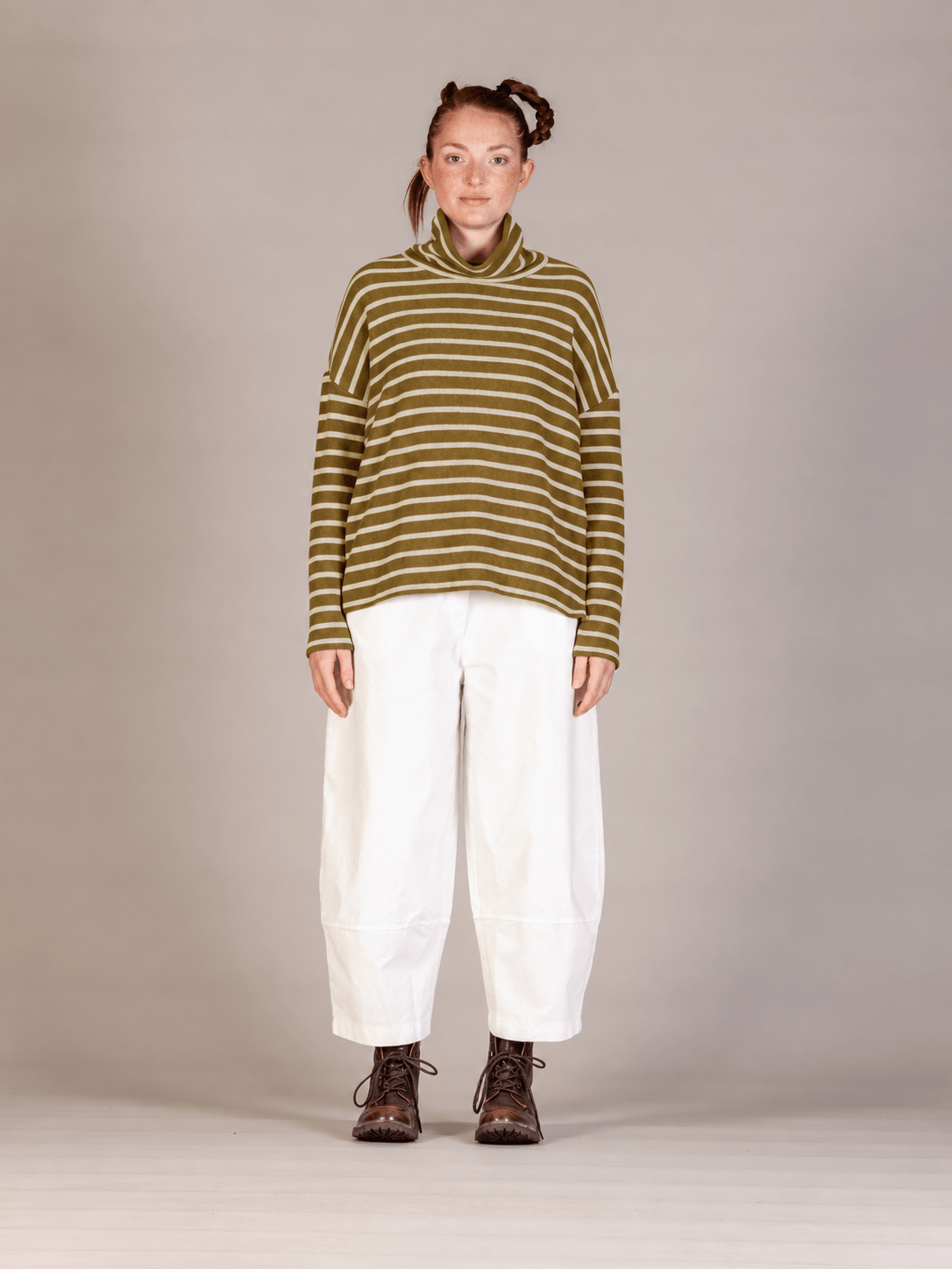 Mama b Jade Stripe JumperLieveto - Blue Water Clothing