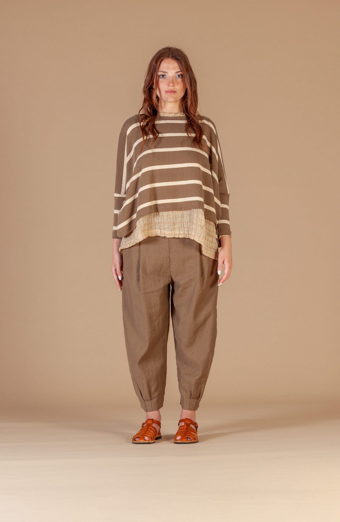 Mama bMama b Kira M JumperTopsCumino 34833 Stripe - Blue Water Clothing