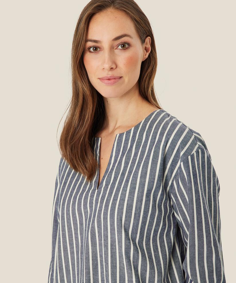MasaiMasai Dervla Stripe ShirtShirtsBlue - Blue Water Clothing