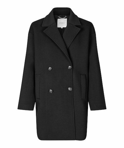 MasaiMasai Matyni Double Breasted CoatClothingBlack - Blue Water Clothing