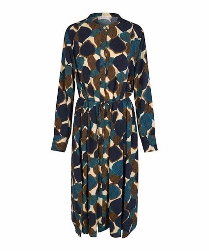 MasaiMasai Neile Printed DressClothingChipmunk - Blue Water Clothing