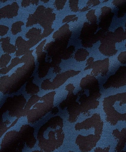 MasaiMasai Noura High Neck Leopard Print DressClothingMoonlit Ocean - Blue Water Clothing