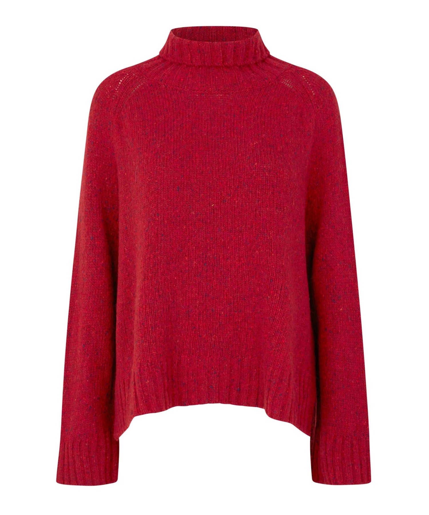 MasaiMasai MaFaenoria Loose Wool SweaterTopsRed Dahlia - Blue Water Clothing
