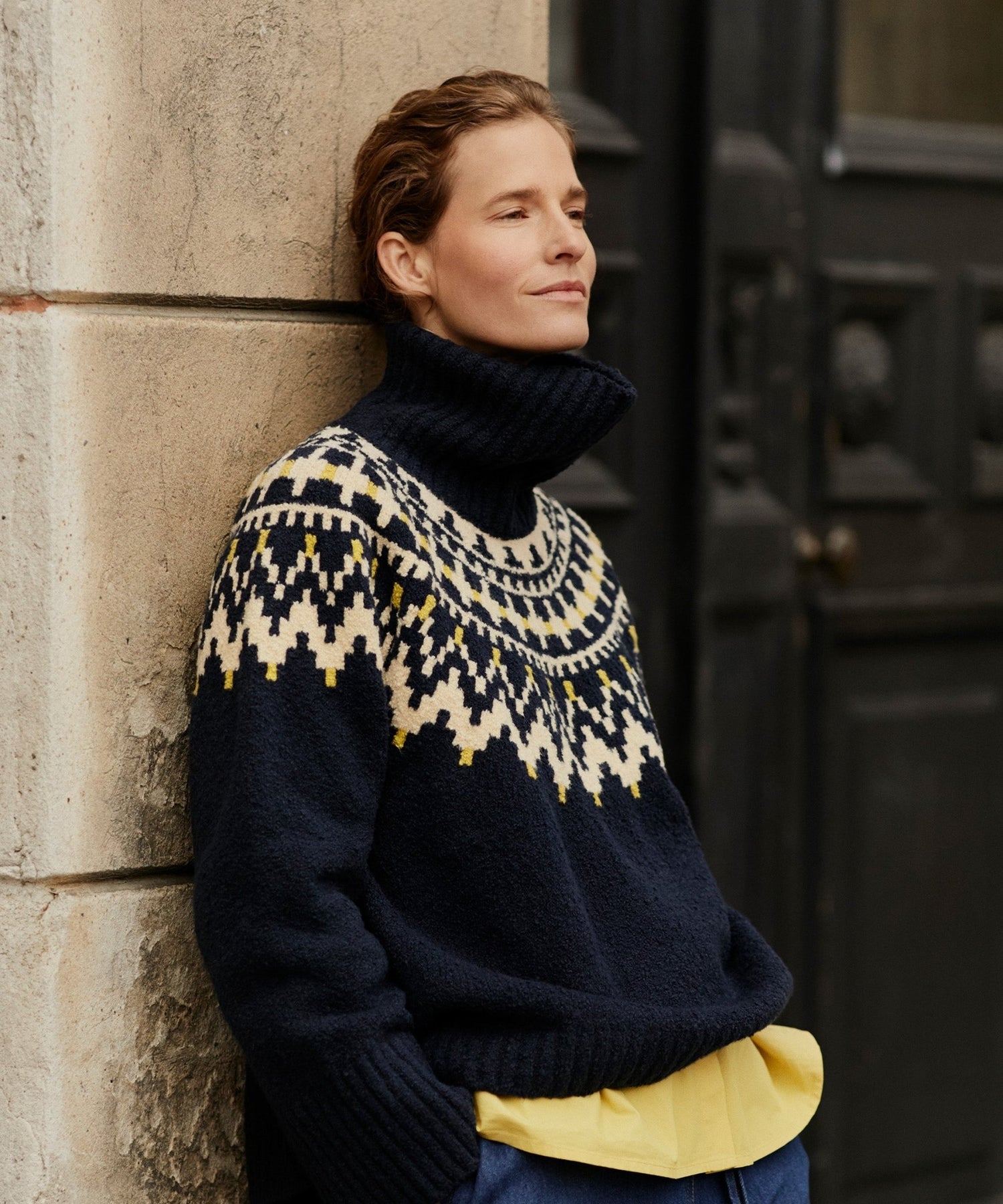 MasaiMasai MaFatima Fairisle Jumper NavyTopsNavy Blazer - Blue Water Clothing