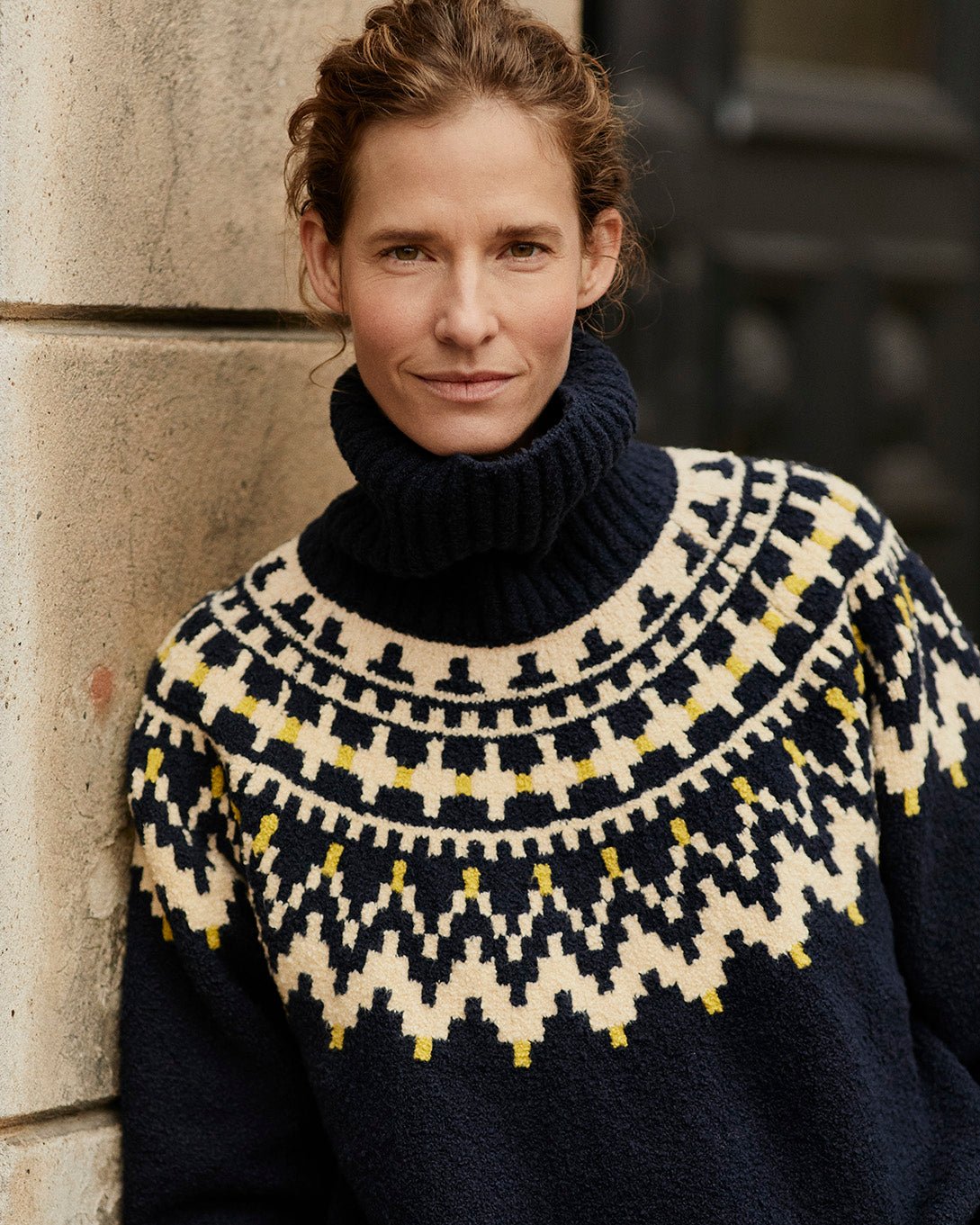 MasaiMasai MaFatima Fairisle Jumper NavyTopsNavy Blazer - Blue Water Clothing