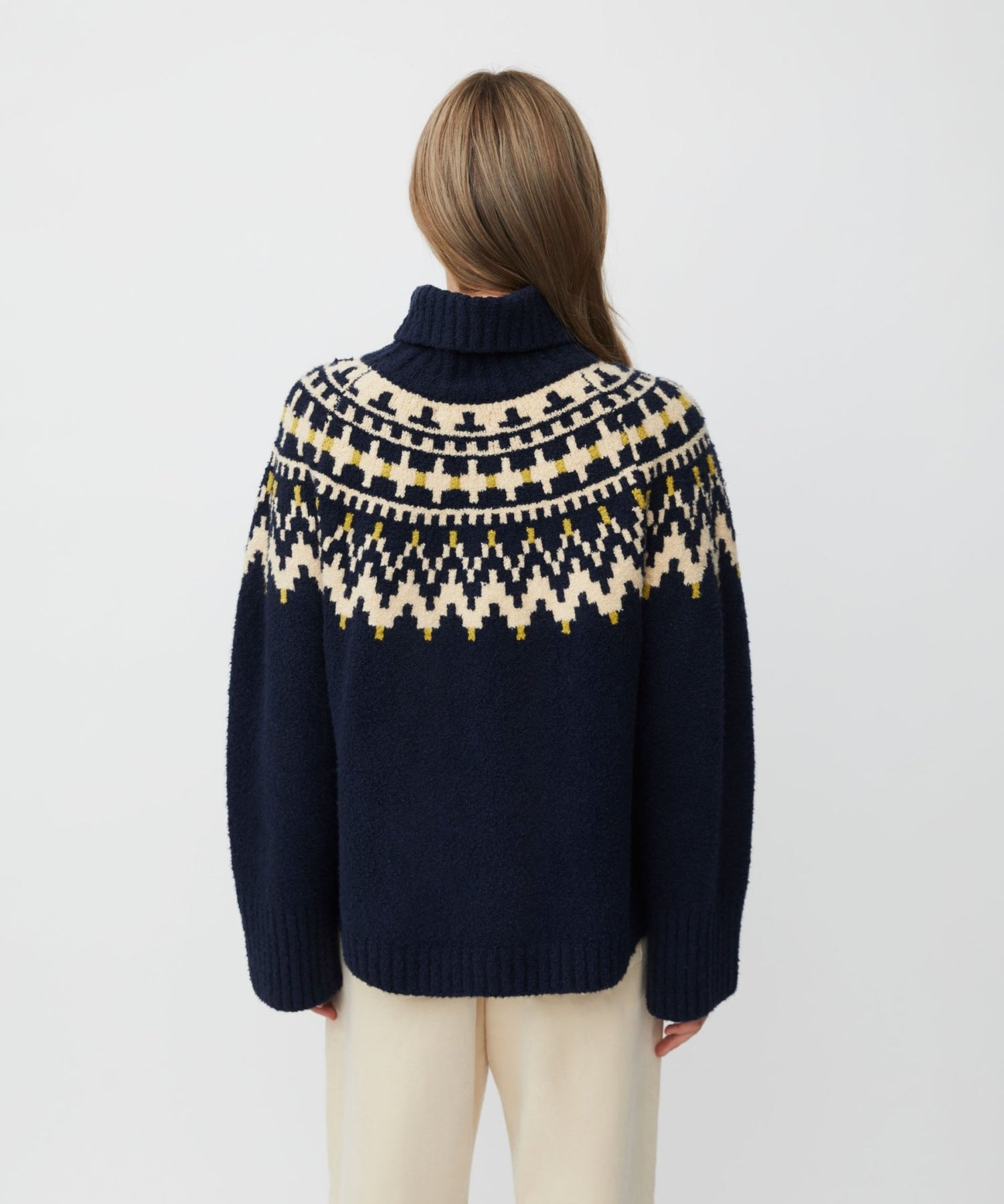 MasaiMasai MaFatima Fairisle Jumper NavyTopsNavy Blazer - Blue Water Clothing