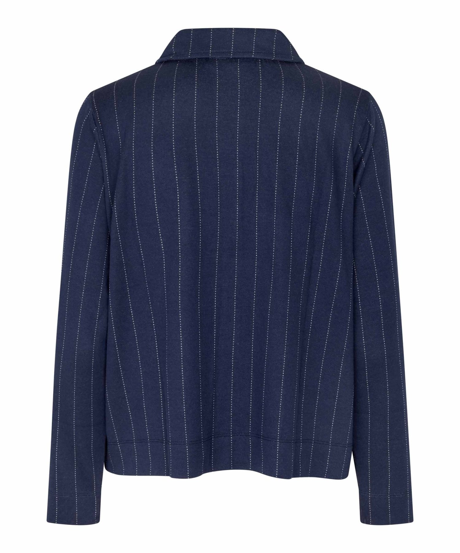MasaiMasai MaInette Stripe JacketCoats & JacketsMedieval Blue - Blue Water Clothing