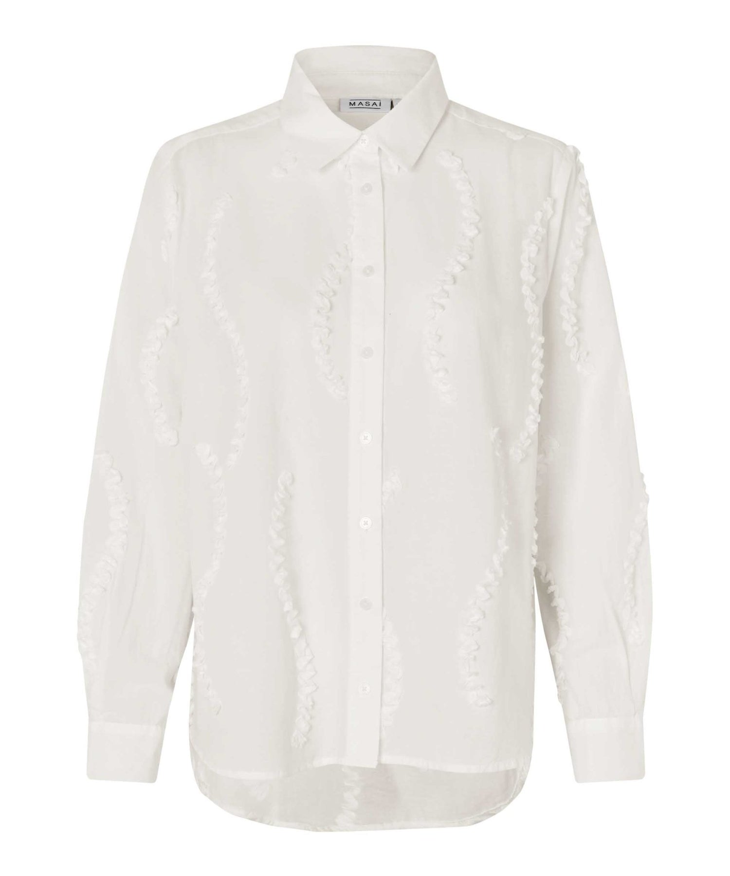 MasaiMasai MaMalmma Loose Shirt WhiteTopsJet Stream - Blue Water Clothing