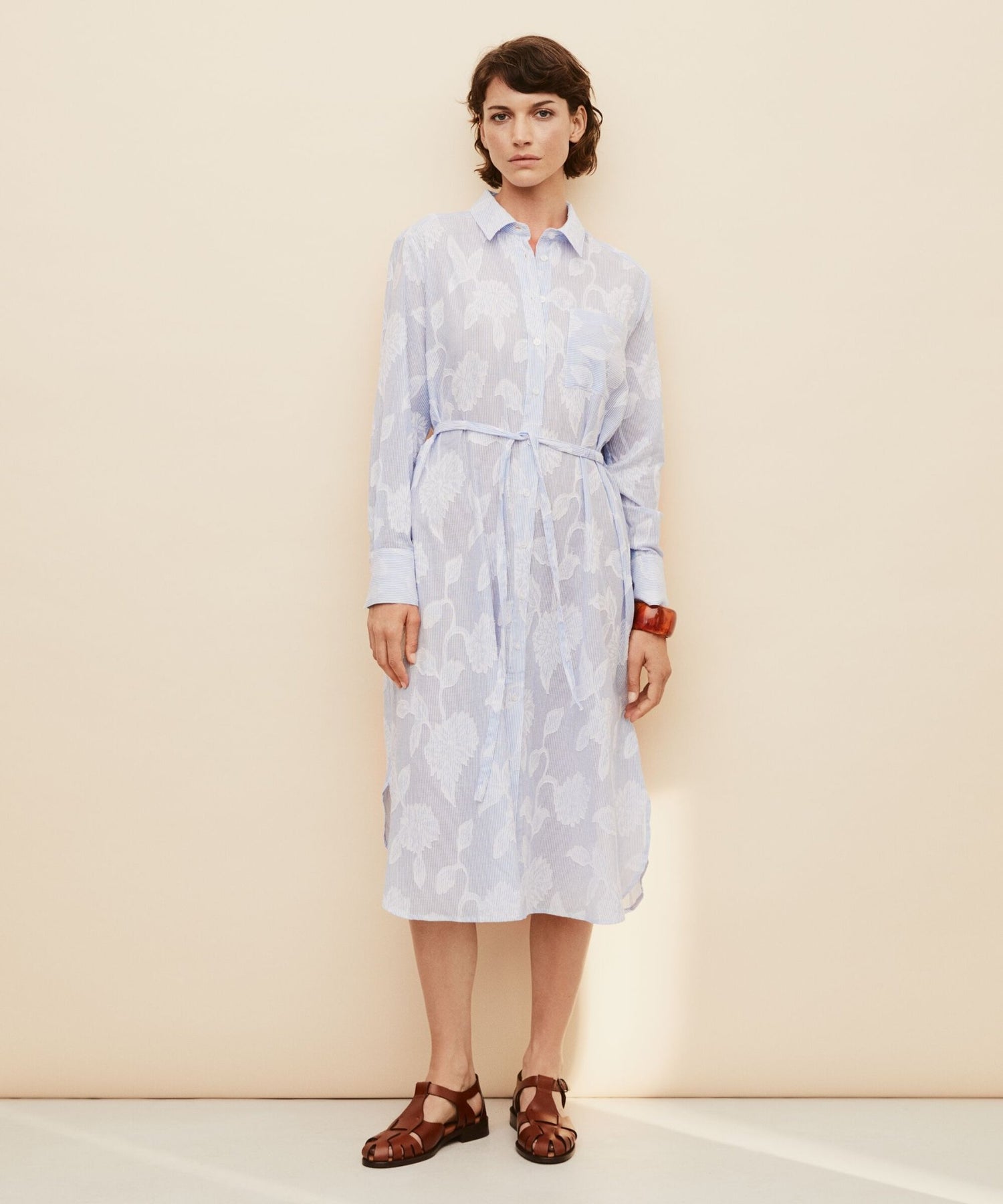 MasaiMasai MaNivalina Shirt DressClothingPlacid blue - Blue Water Clothing