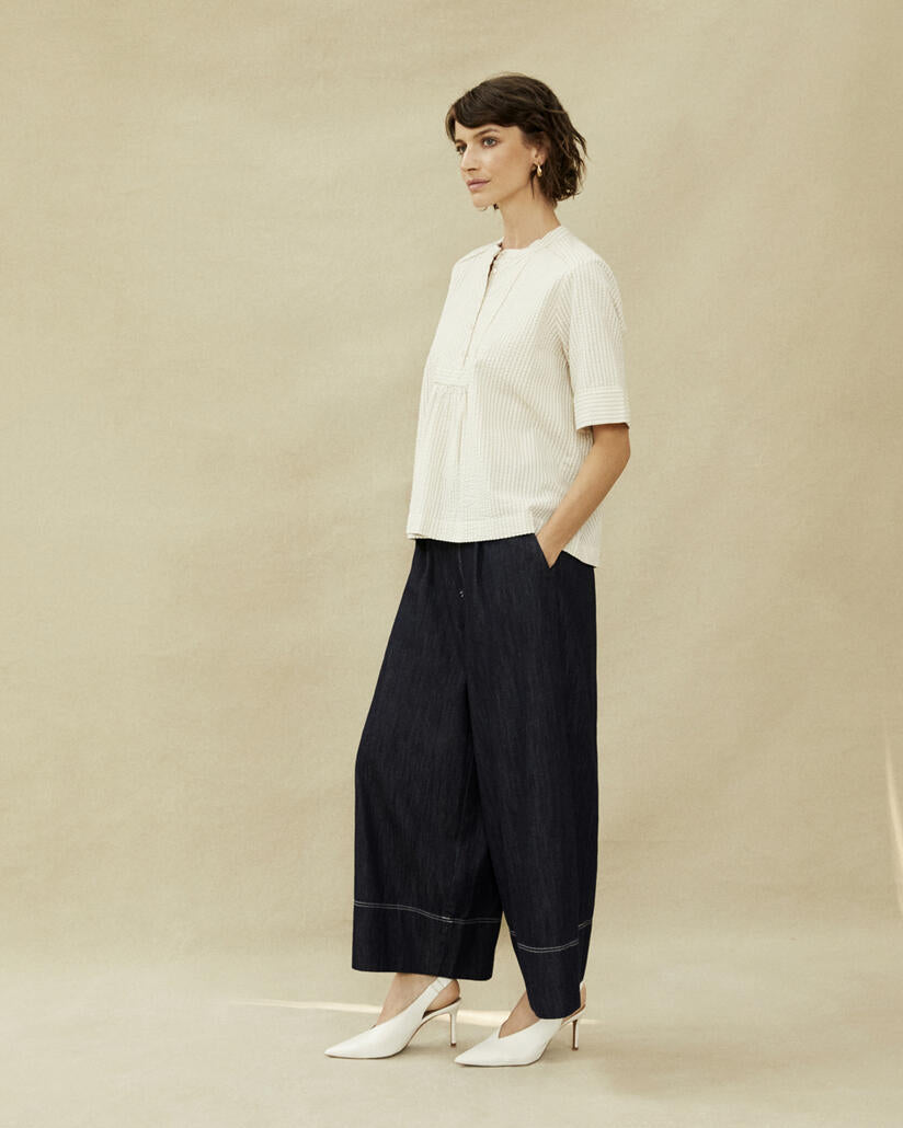 MasaiMasai MaParriq BCI TrousersBottomsDark Denim - Blue Water Clothing